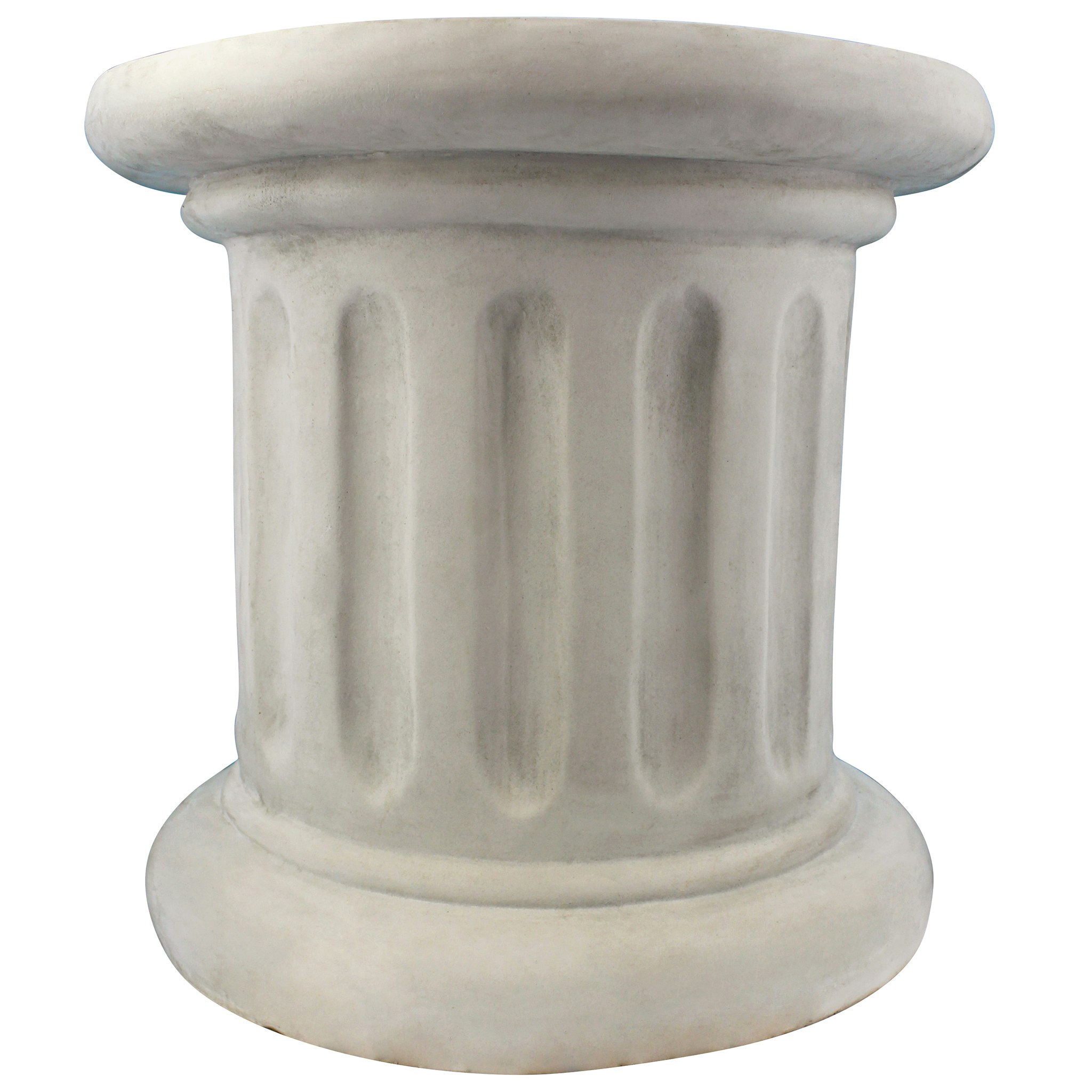 Toscano Roman Doric Wide Column Classical Fluted Architectural Plinth