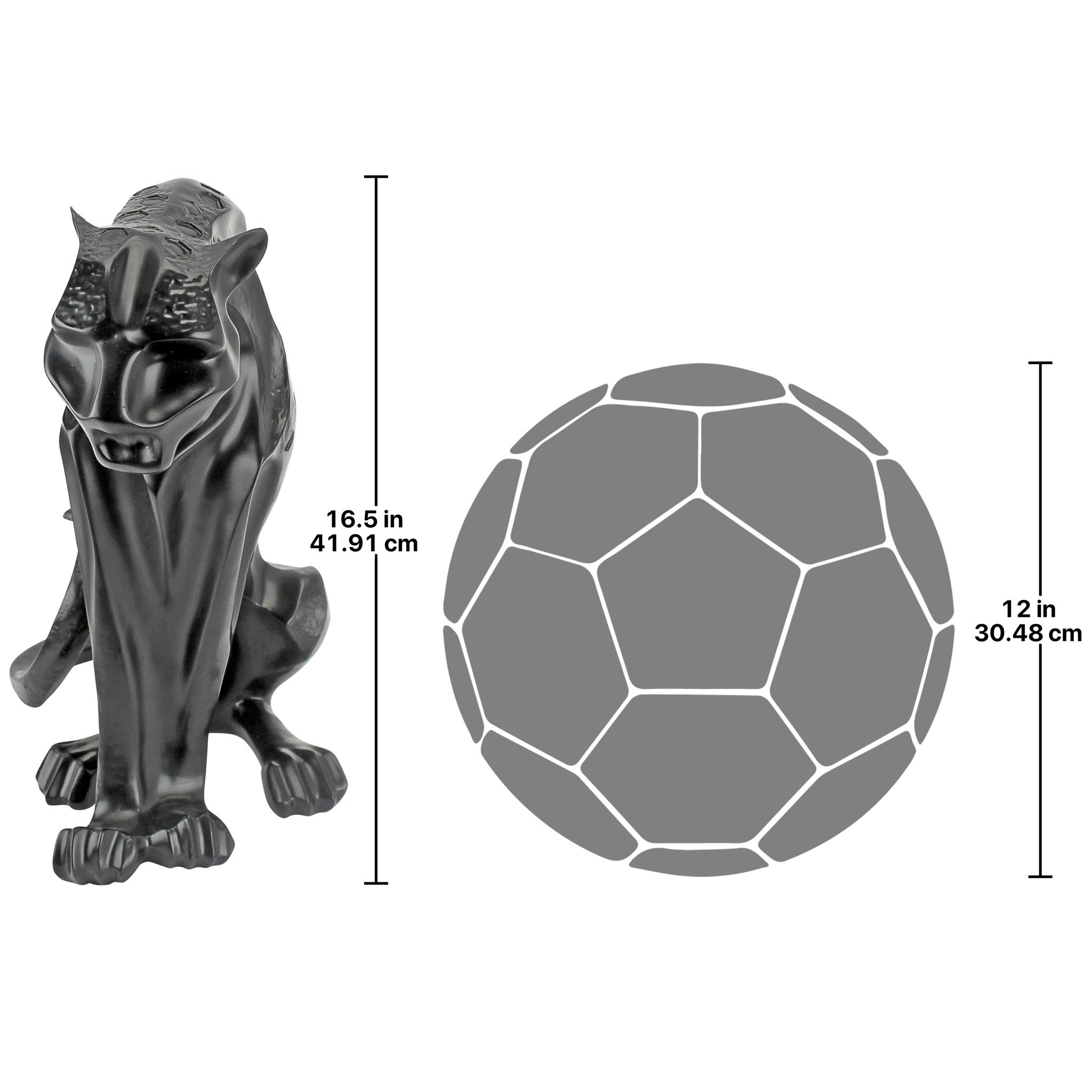 Toscano - Rampant Tranquility Jungle Jaguar Panther Statue