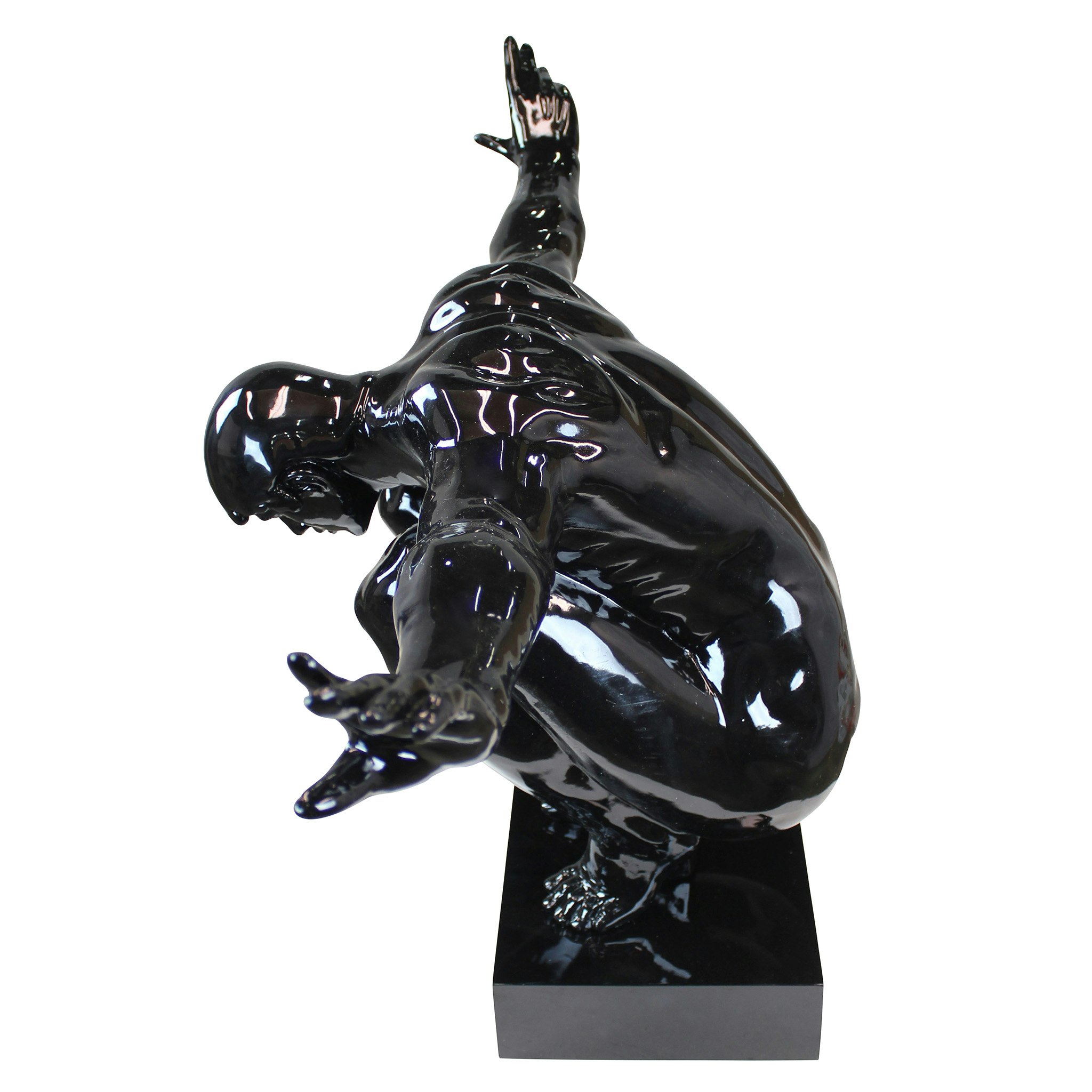 Toscano - Sustained Ambition Modern Male Nude Statue