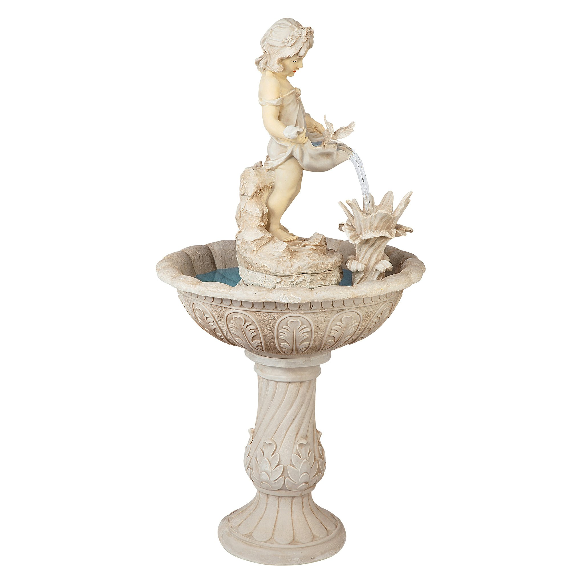 Toscano Abigail Bountiful Apron Fountain with Splash