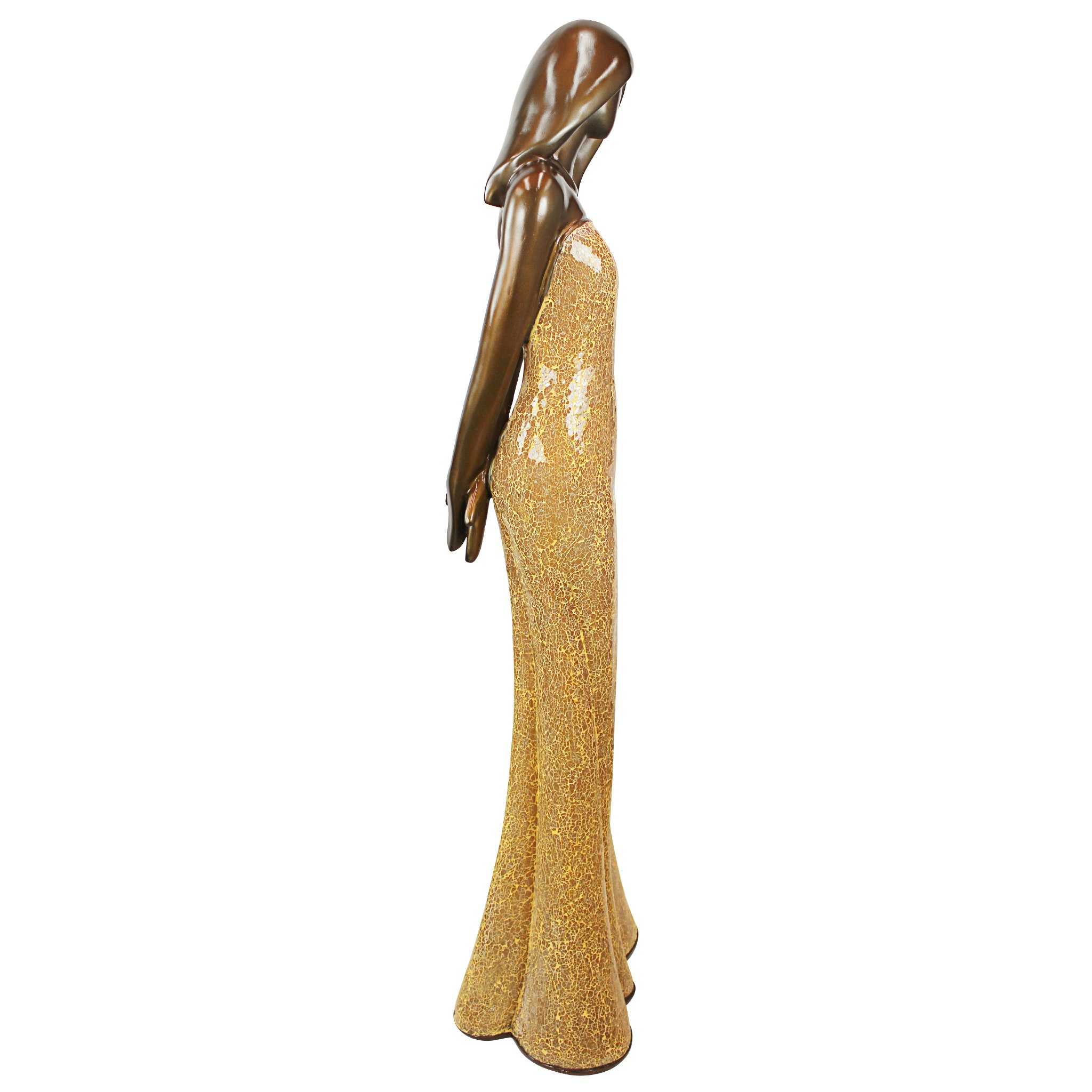 Toscano - Golden Girl Tesserae Illuminated Sculpture