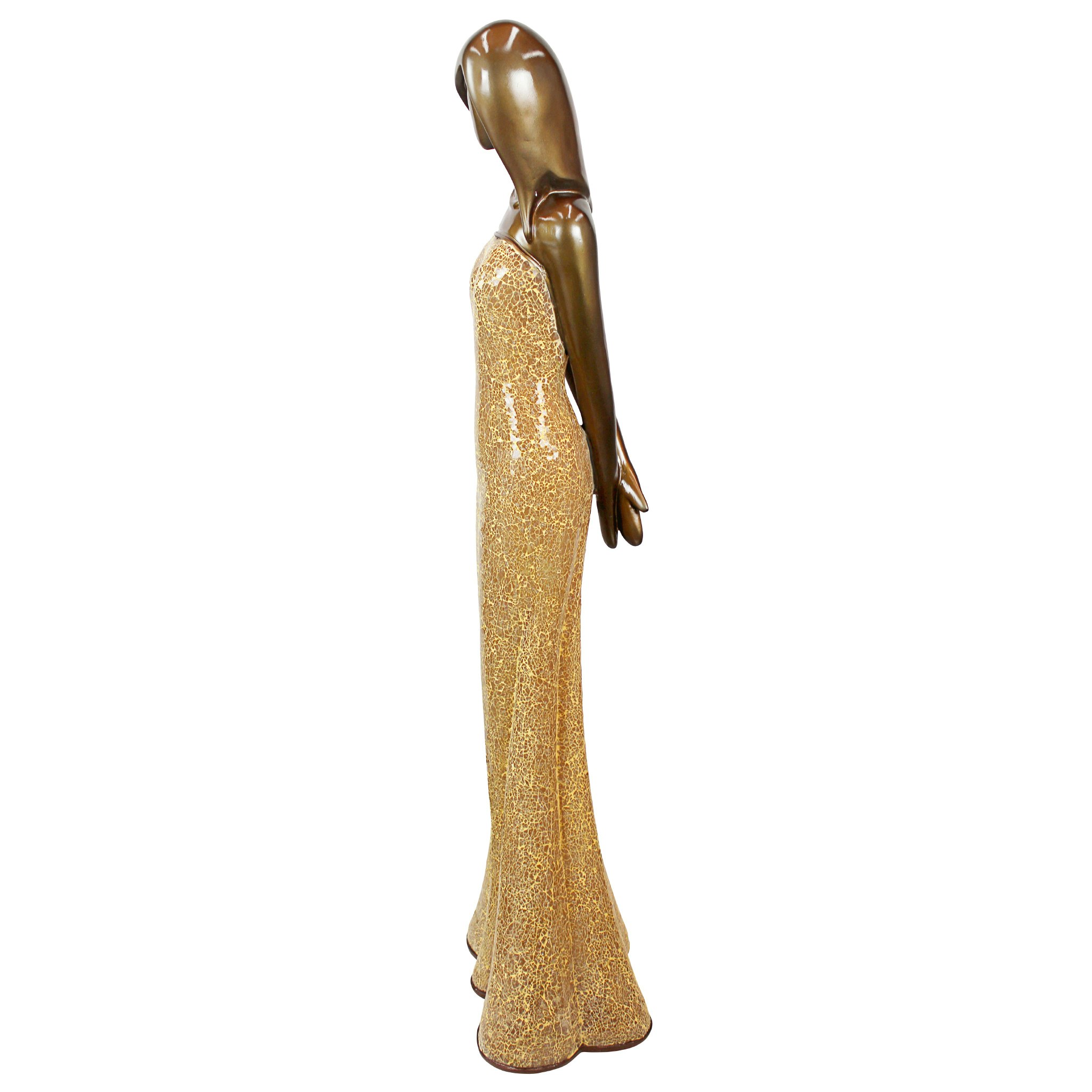 Toscano - Golden Girl Tesserae Illuminated Sculpture