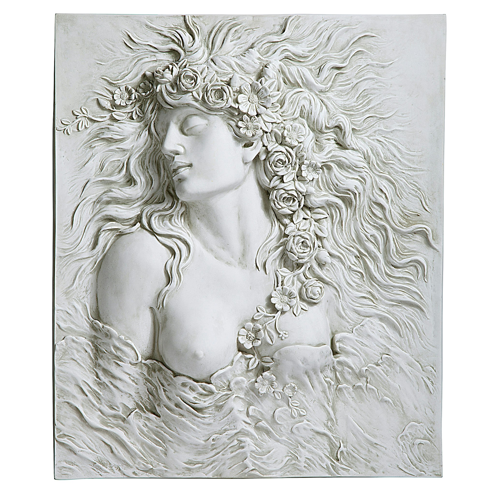 Toscano - Shakespeare Ophelia Desire Wall Sculpture