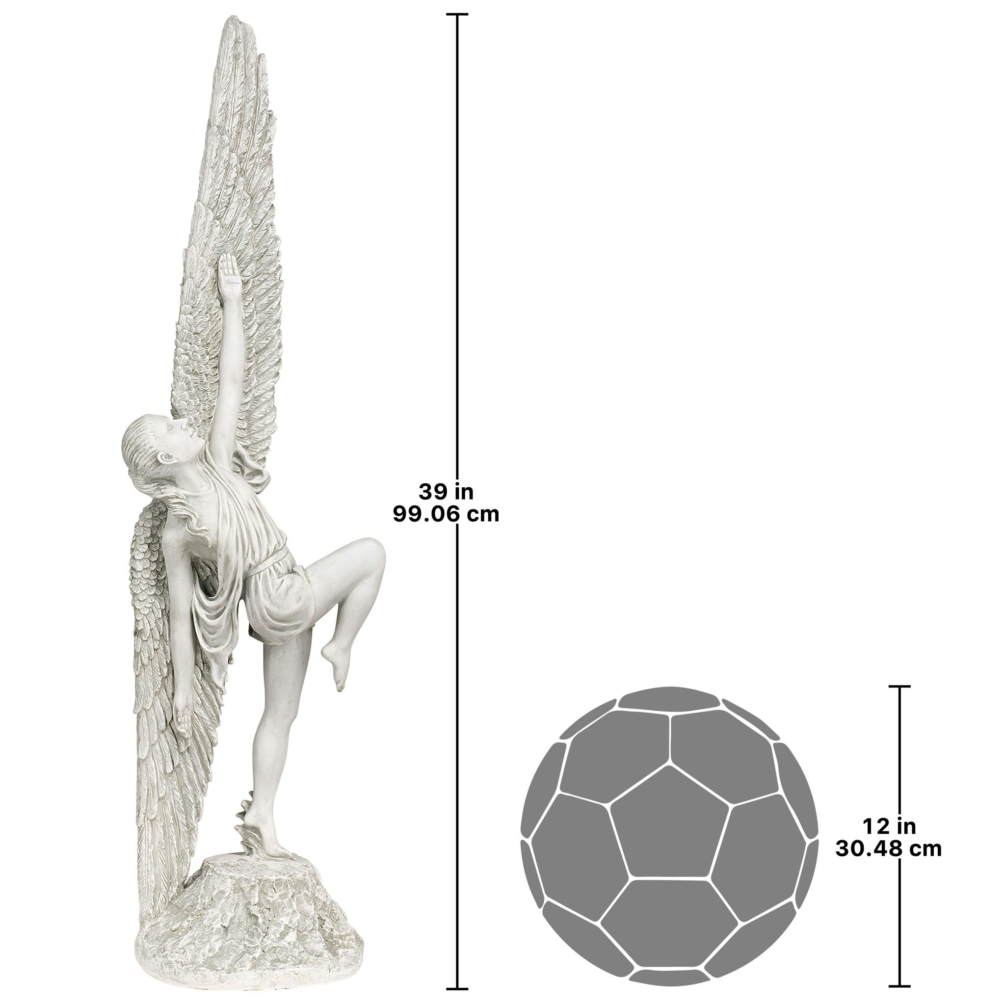 Toscano - Striving for the Heavens Angel Statue