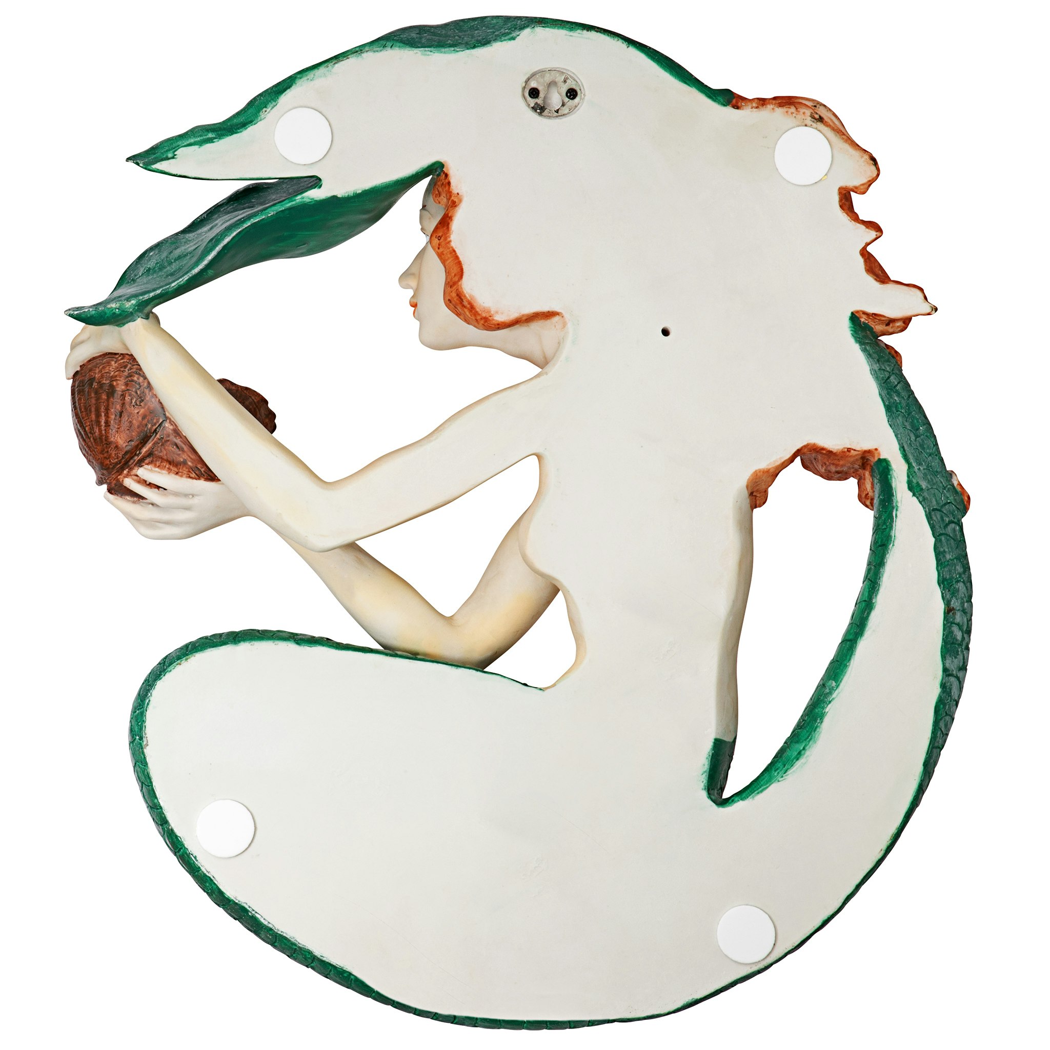 Toscano - Misty Mae Siren of the Sea Mermaid Wall Sculpture