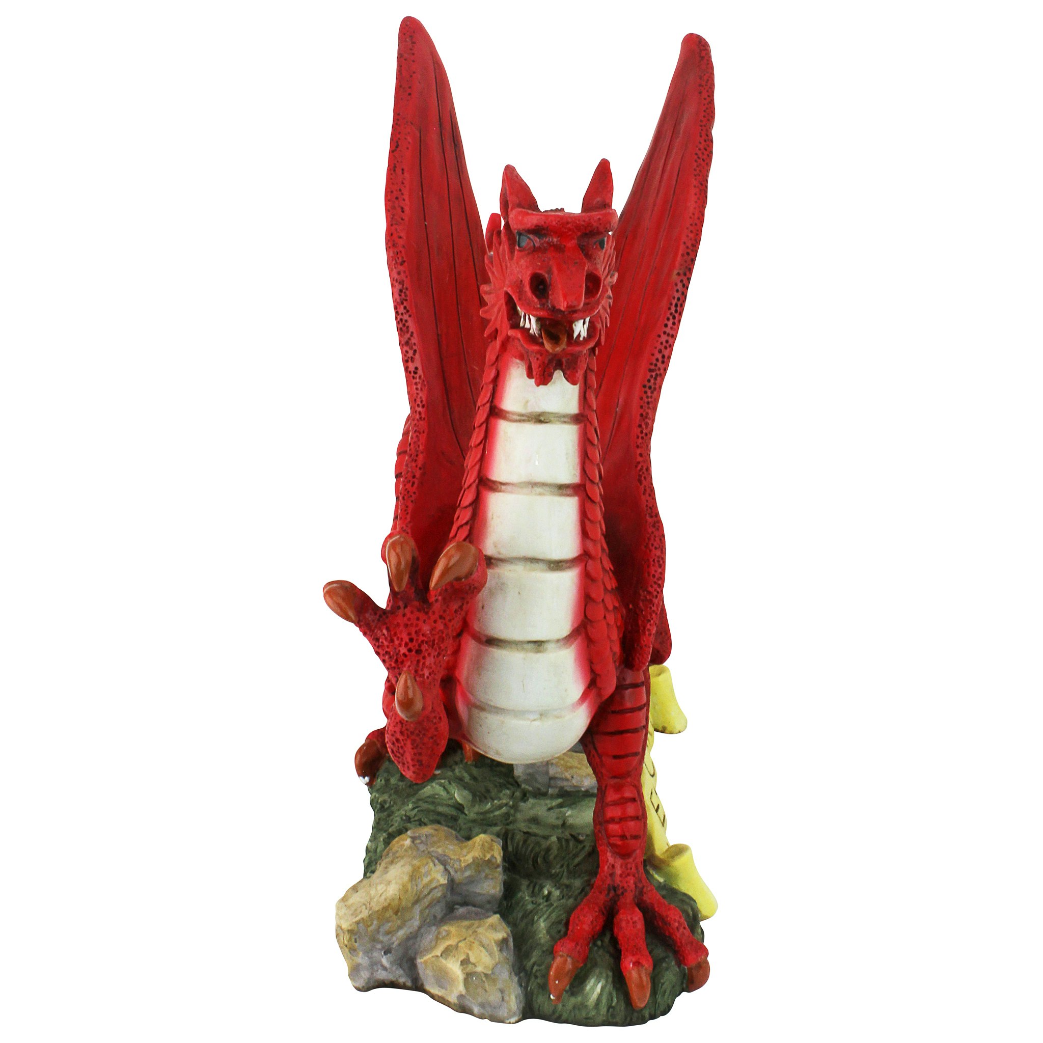 Toscano - The Red Welsh Dragon Statue Collection in Small