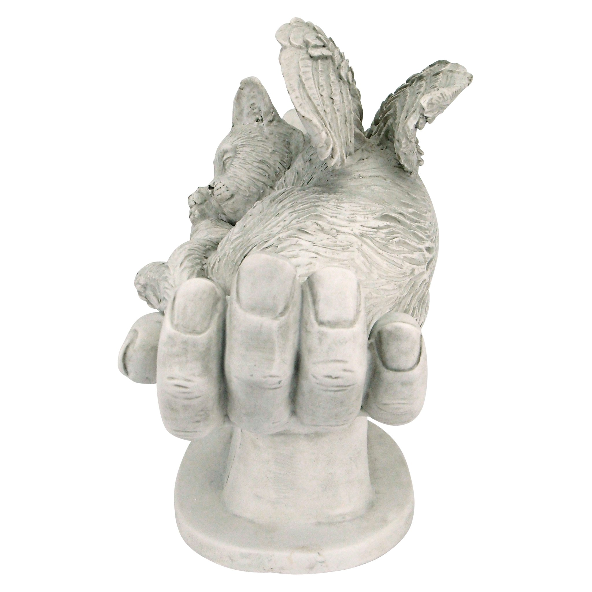 Toscano - In God Hands Cat Memorial Statue