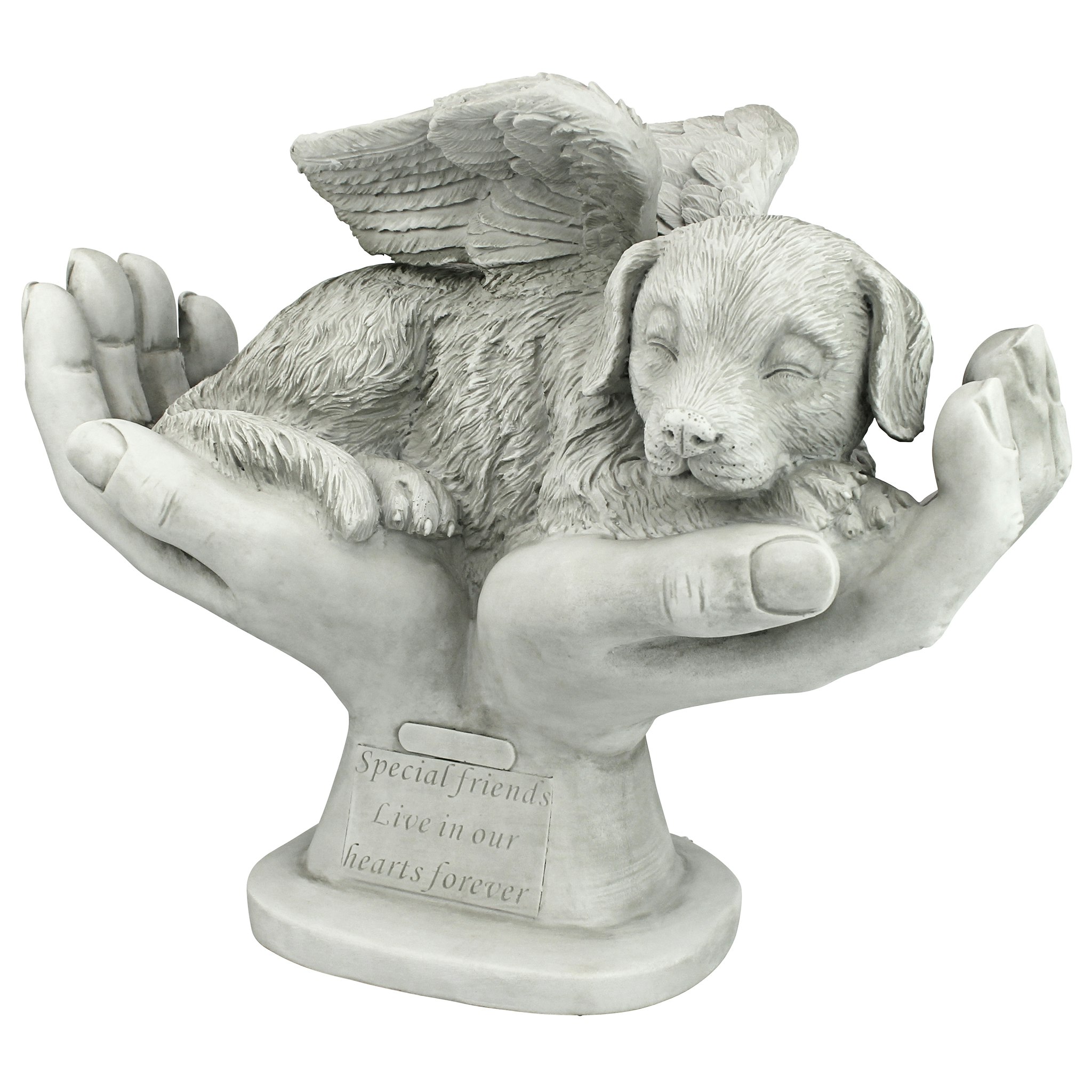 Toscano - In God Hands Dog Memorial Statue