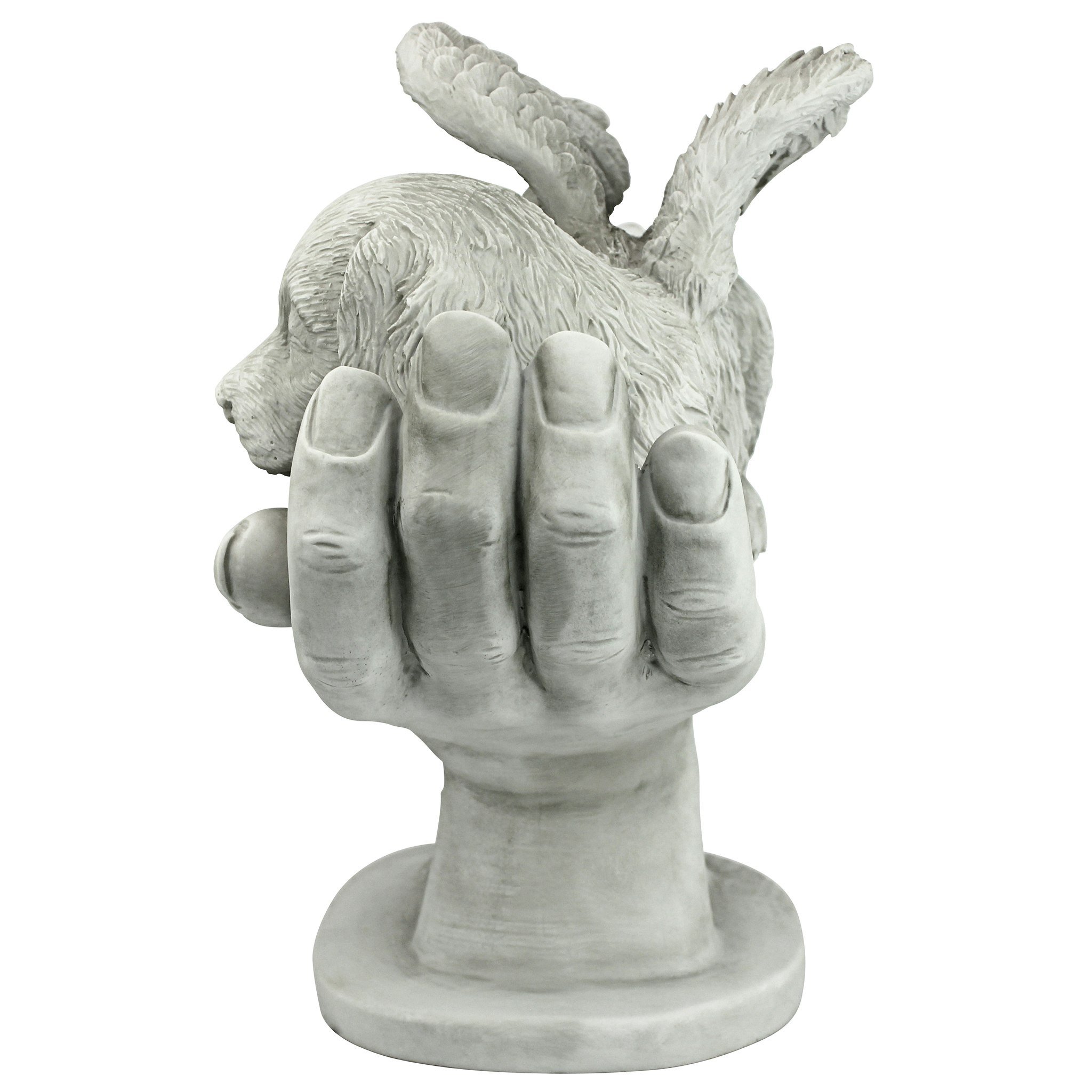 Toscano - In God Hands Dog Memorial Statue