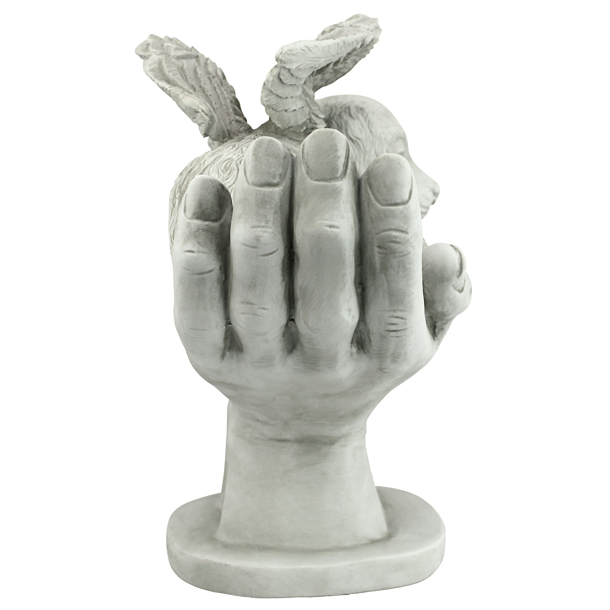 Toscano - In God Hands Dog Memorial Statue