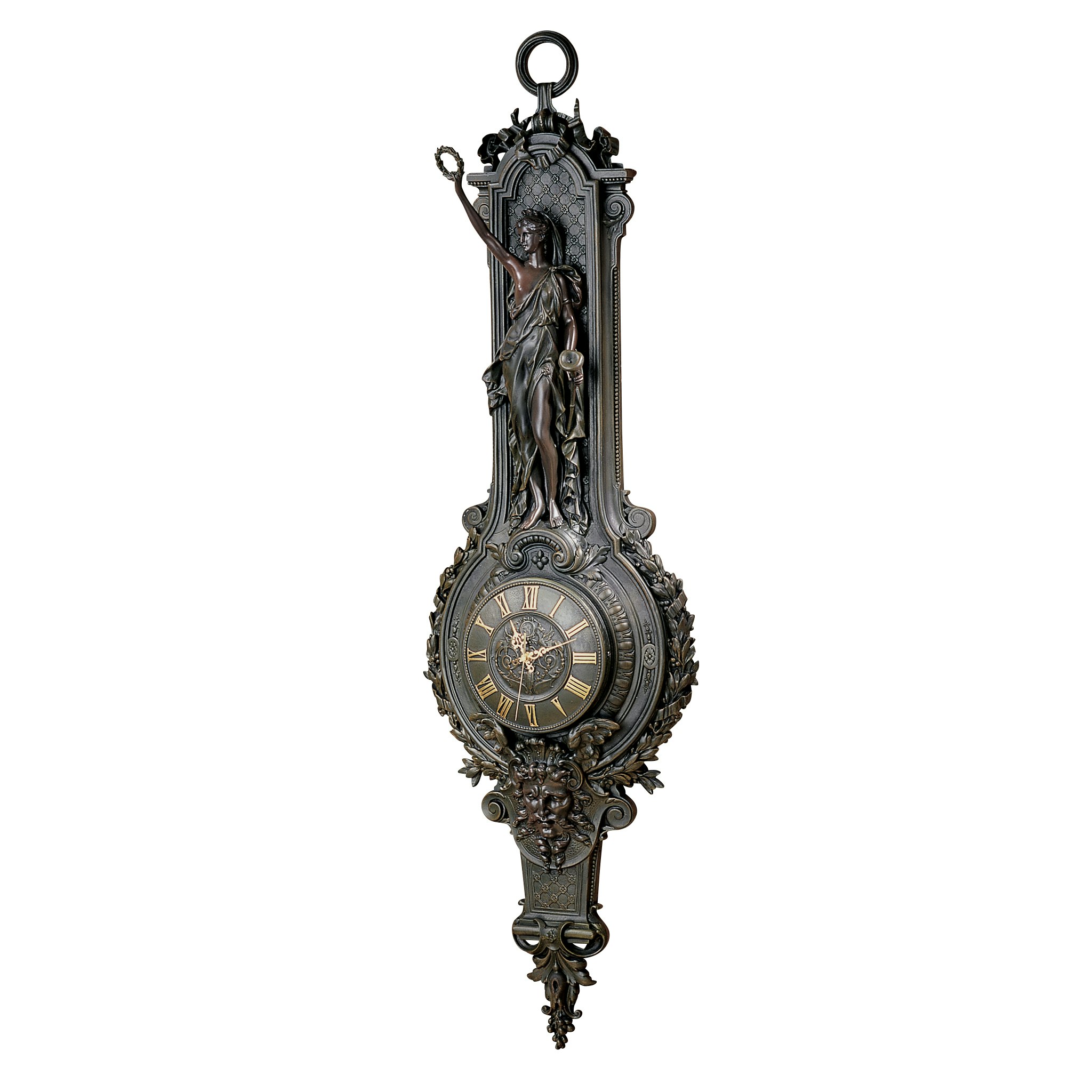 Toscano - La Liberte Grande Palace Sculptural Wall Clock