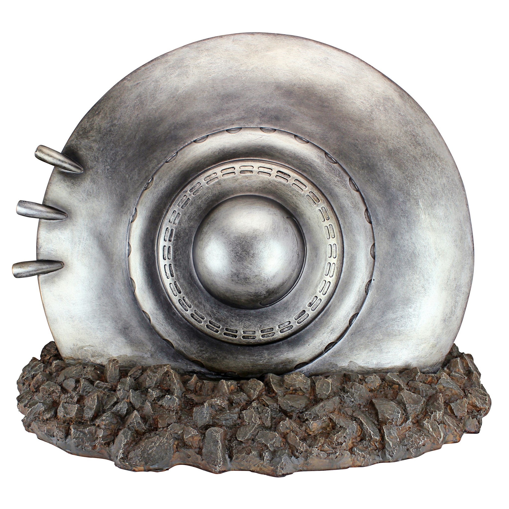 Toscano - Crash Landing Flying Saucer Alien Spacecraft Statue