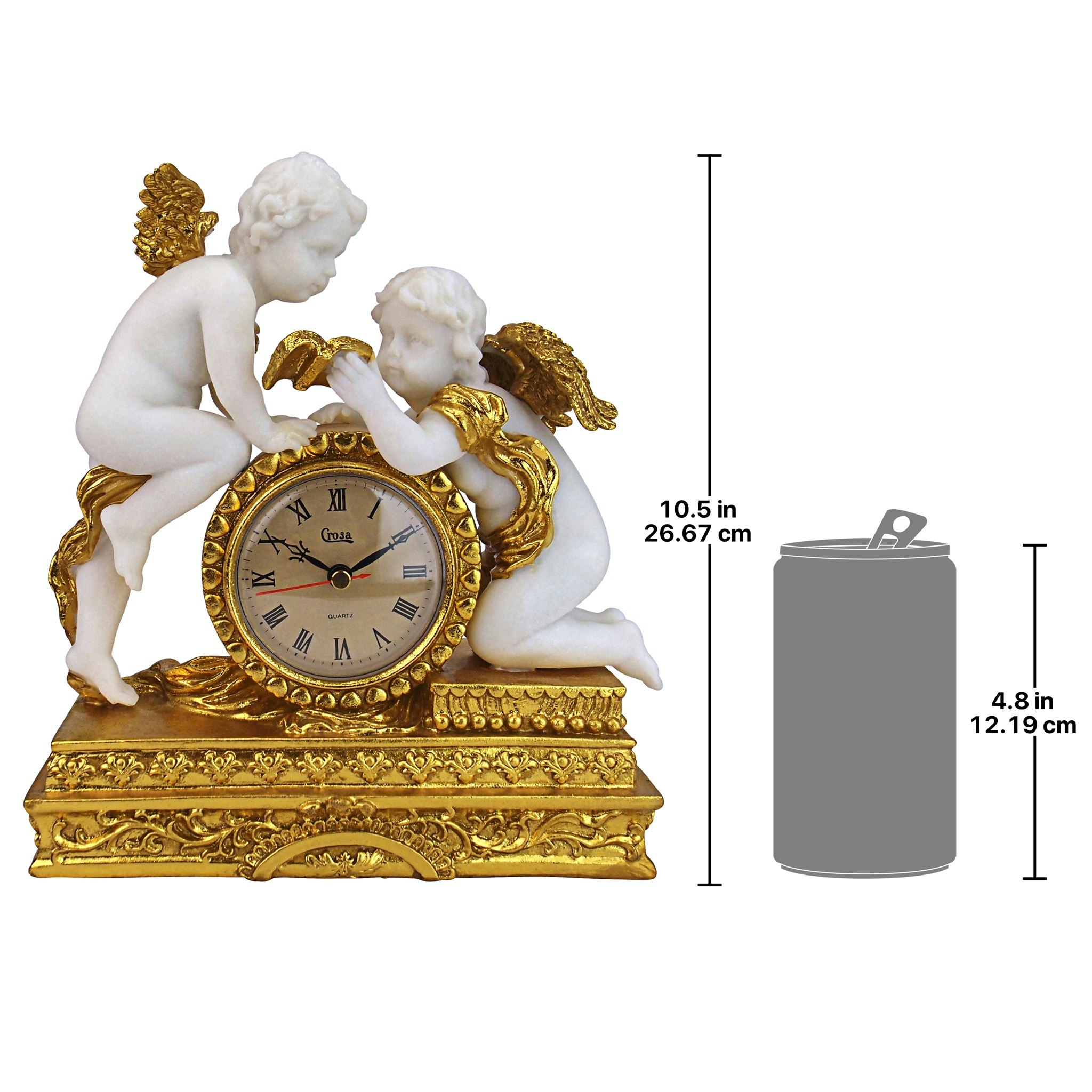 Toscano - Chateau Carbonne Cherub Mantel Clock