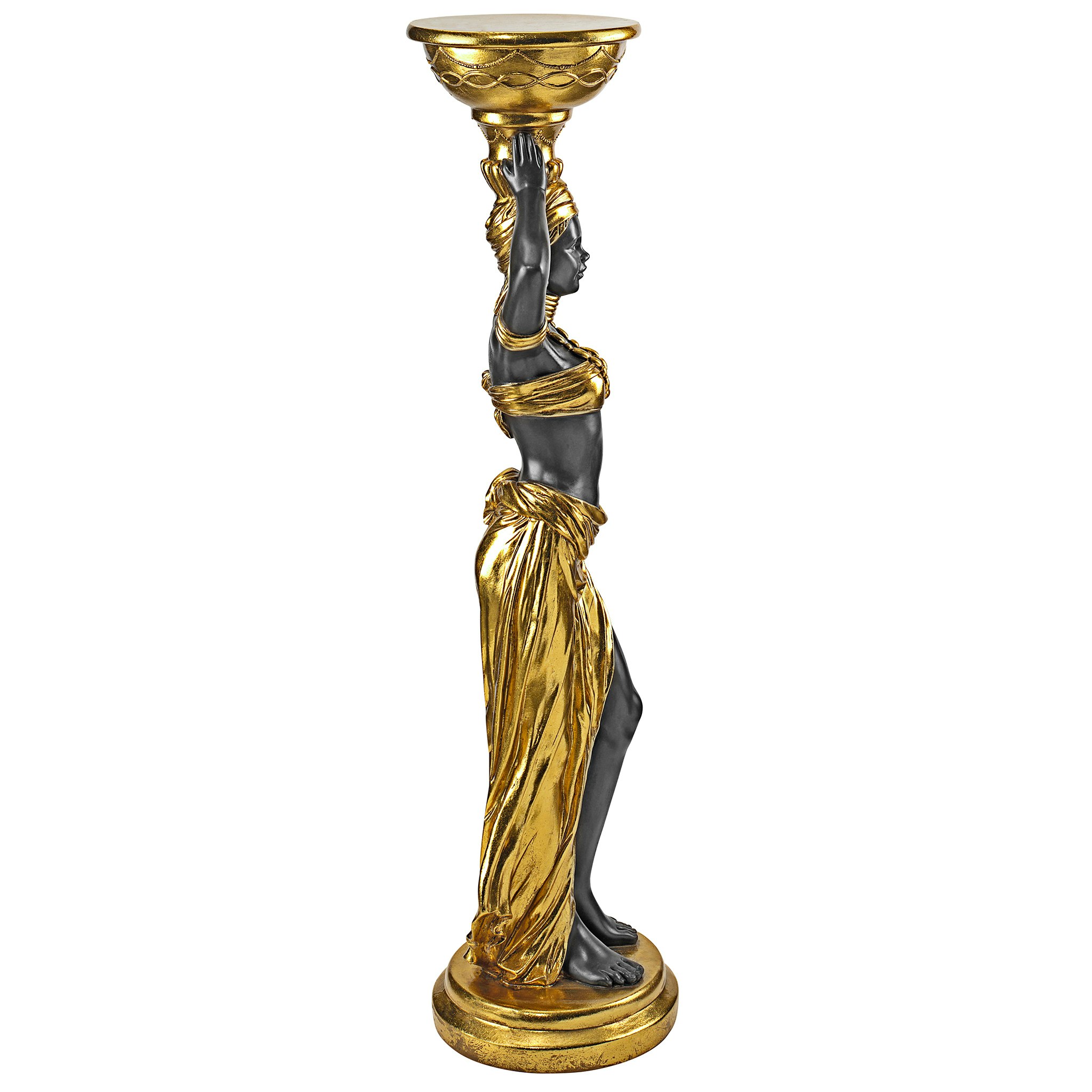 Toscano - Negresse Water Maiden Pedestal