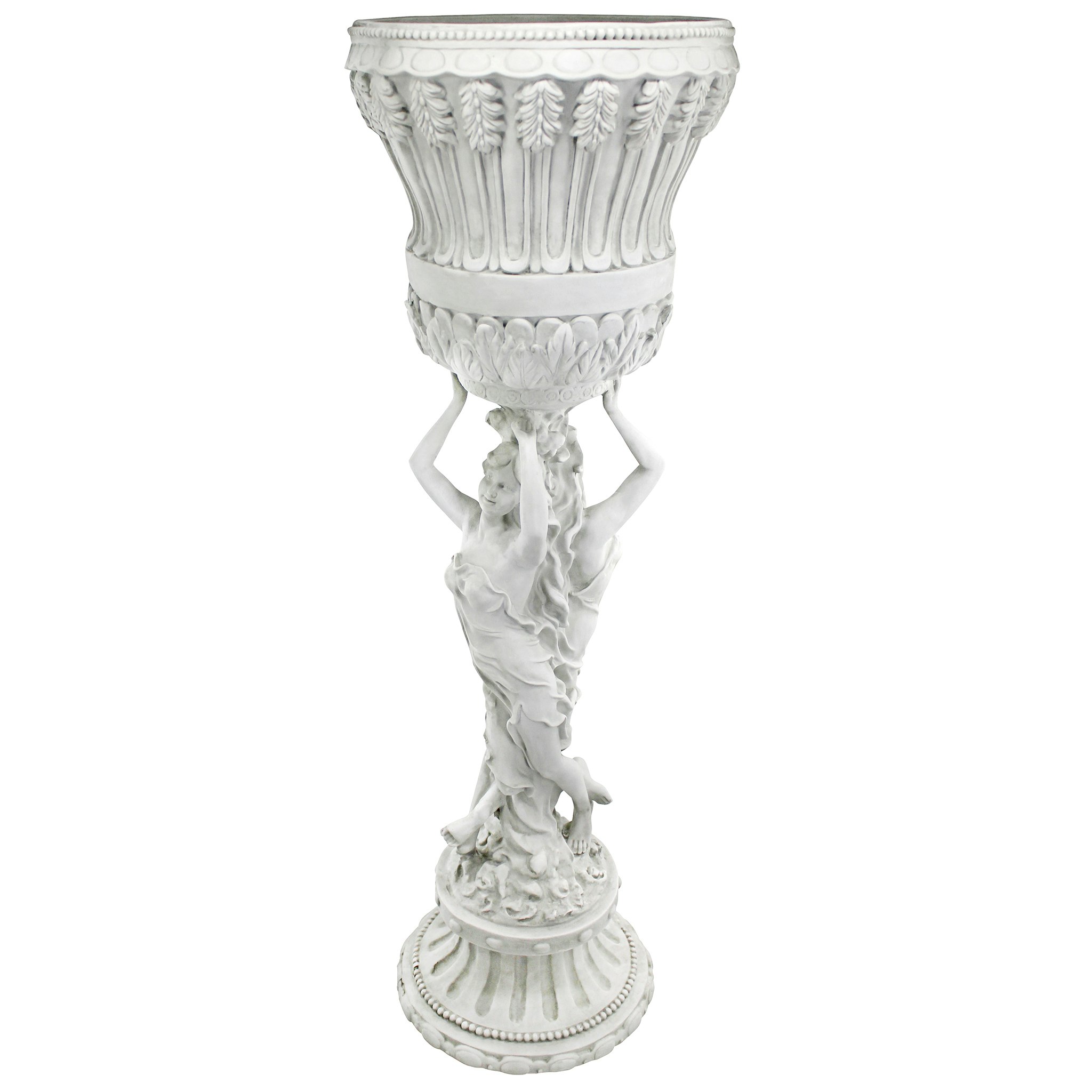 Toscano - Les Filles Joyeuses Neoclassical Pedestal Urn