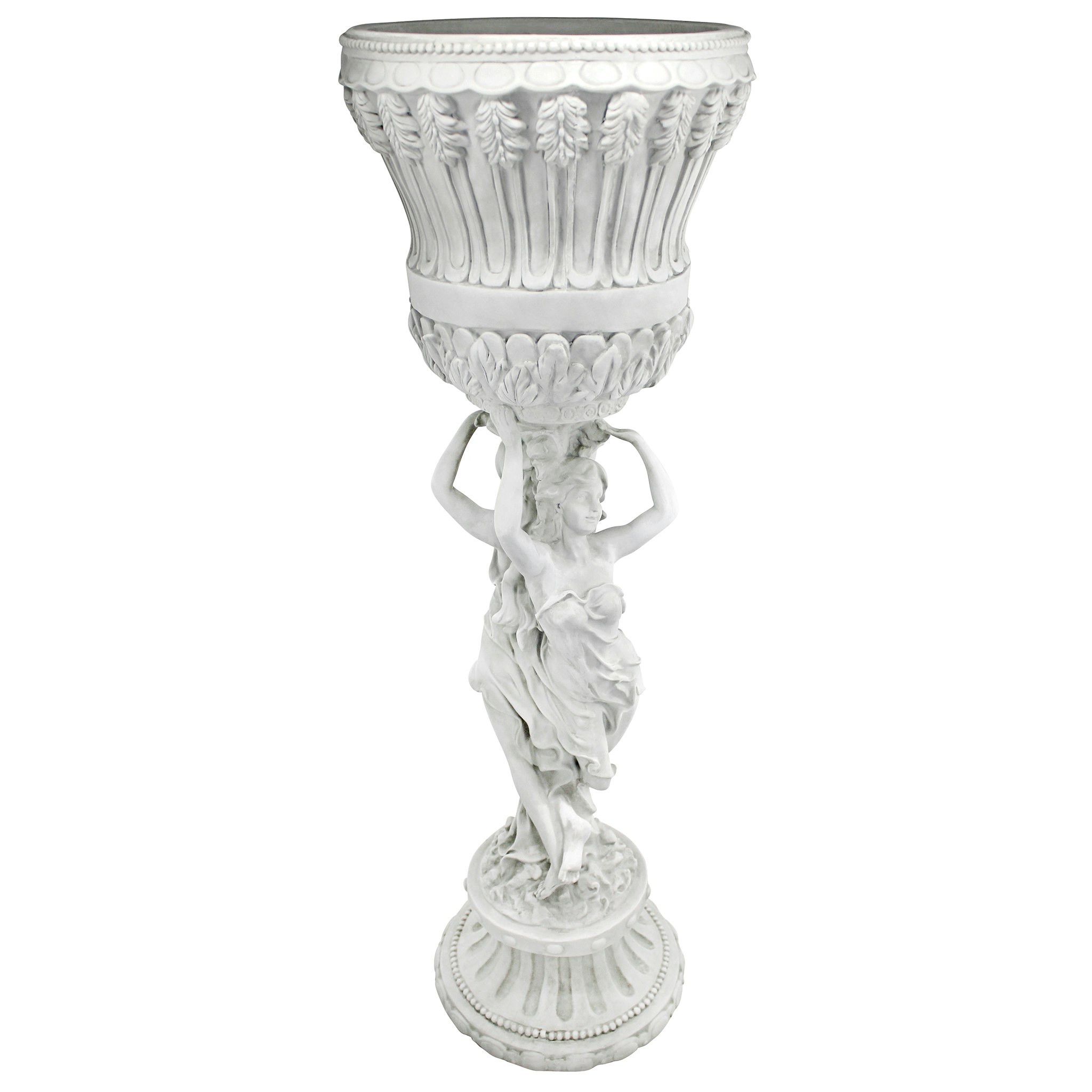 Toscano - Les Filles Joyeuses Neoclassical Pedestal Urn