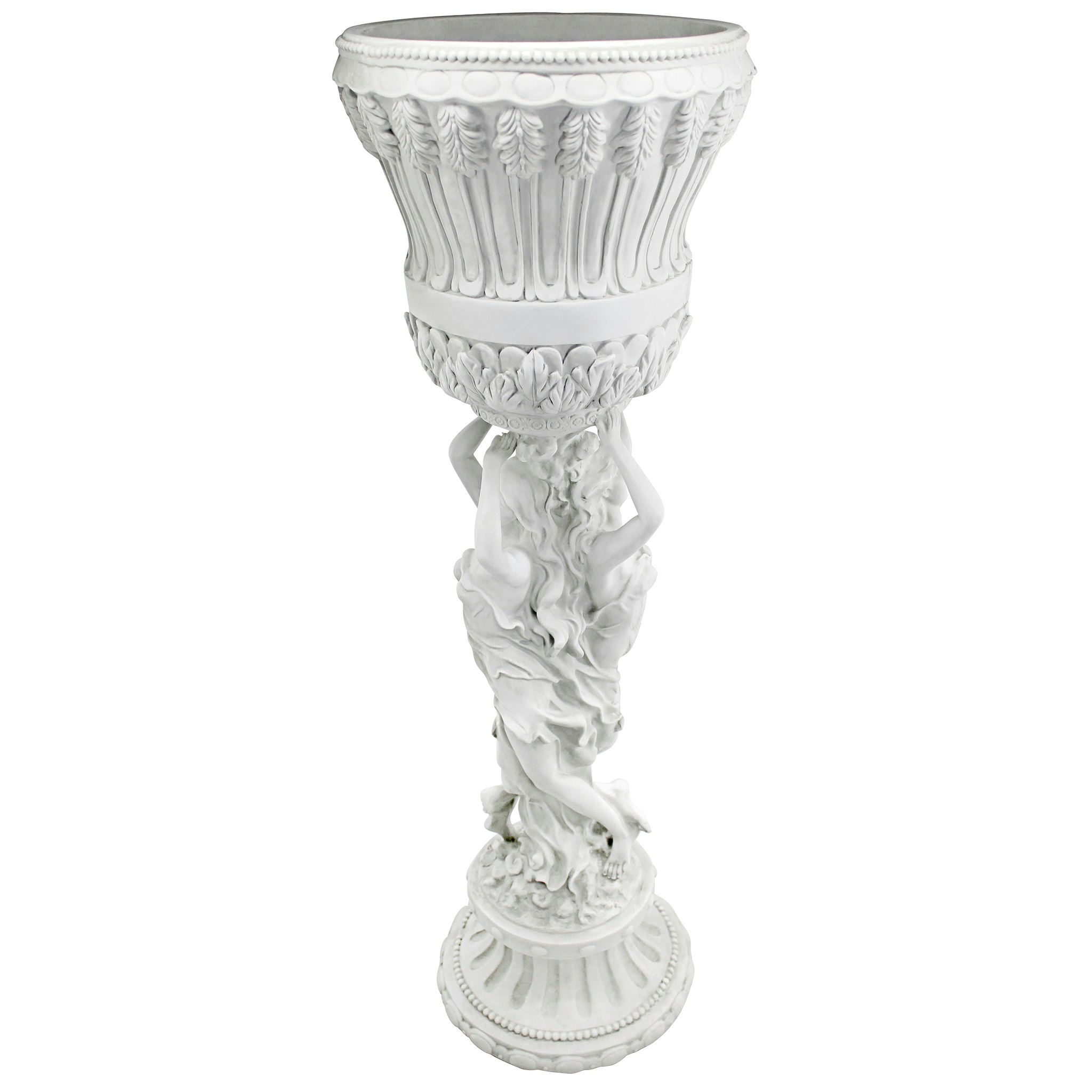 Toscano - Les Filles Joyeuses Neoclassical Pedestal Urn