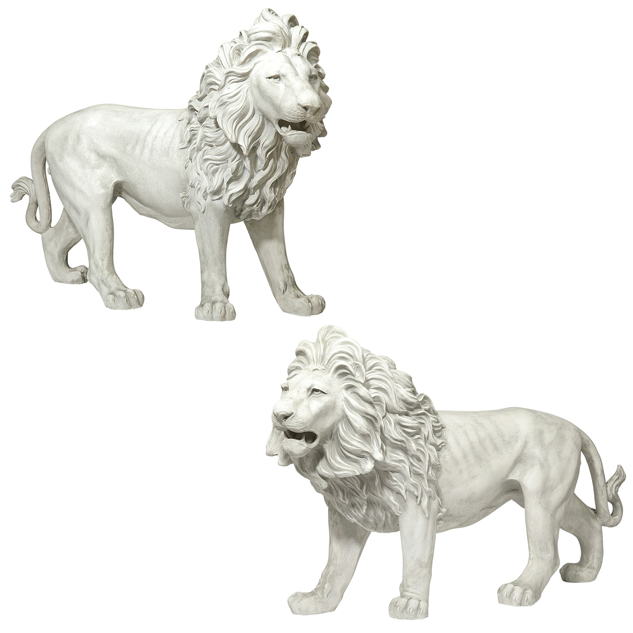 Toscano - Regal Lion Sentinels of Grisham Manor Statue Right and Left Set