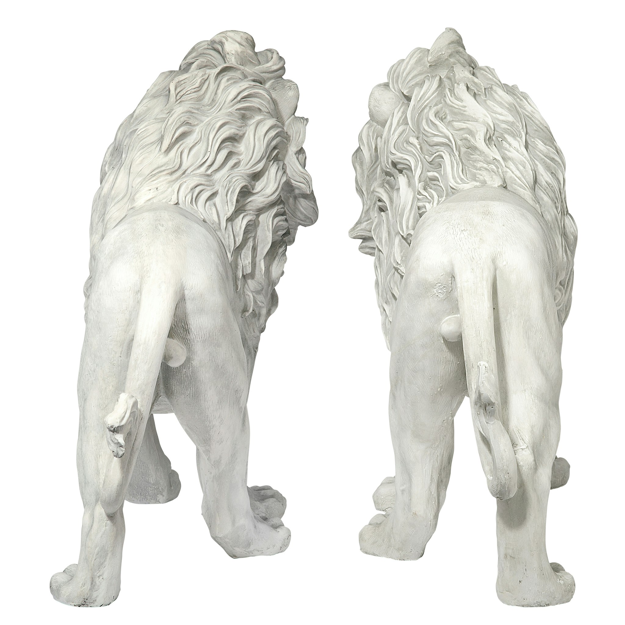 Toscano - Regal Lion Sentinels of Grisham Manor Statue Right and Left Set