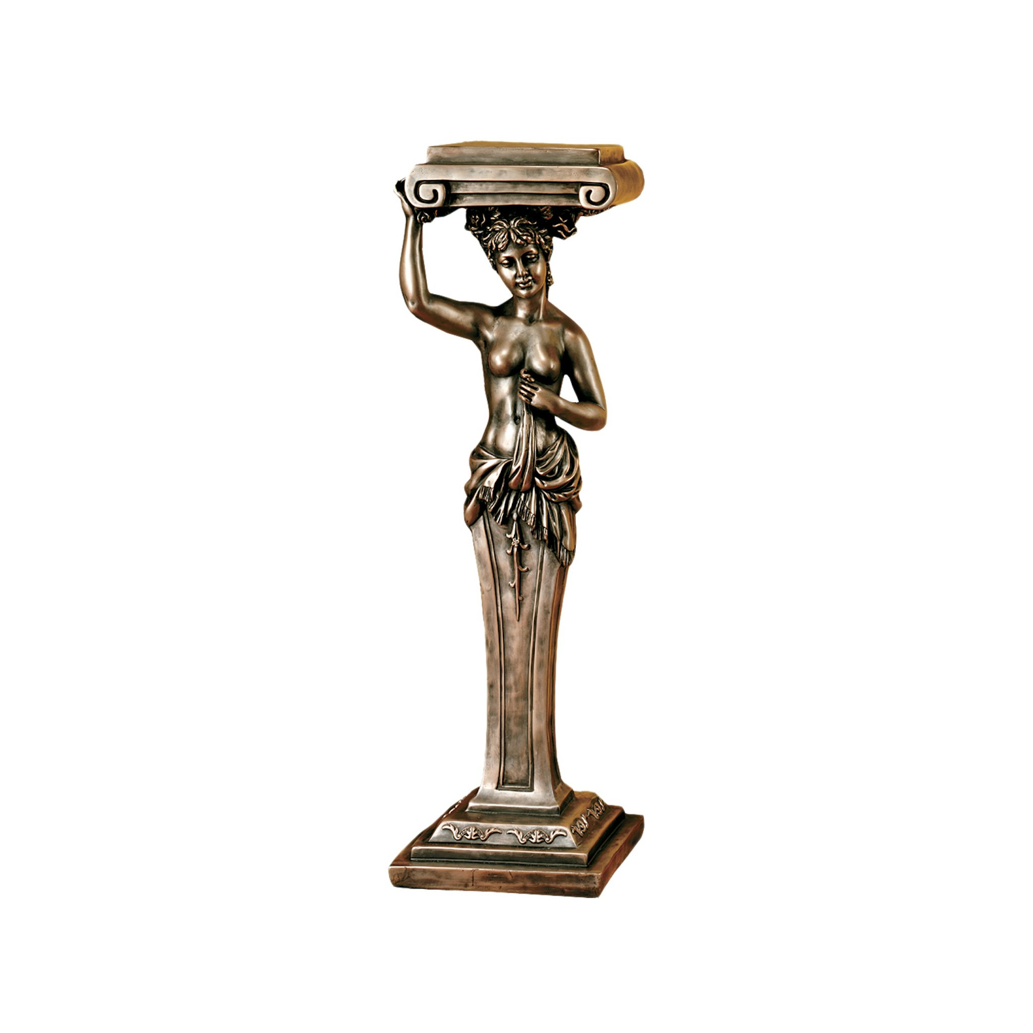Toscano - French Provincial Caryatid Pedestal