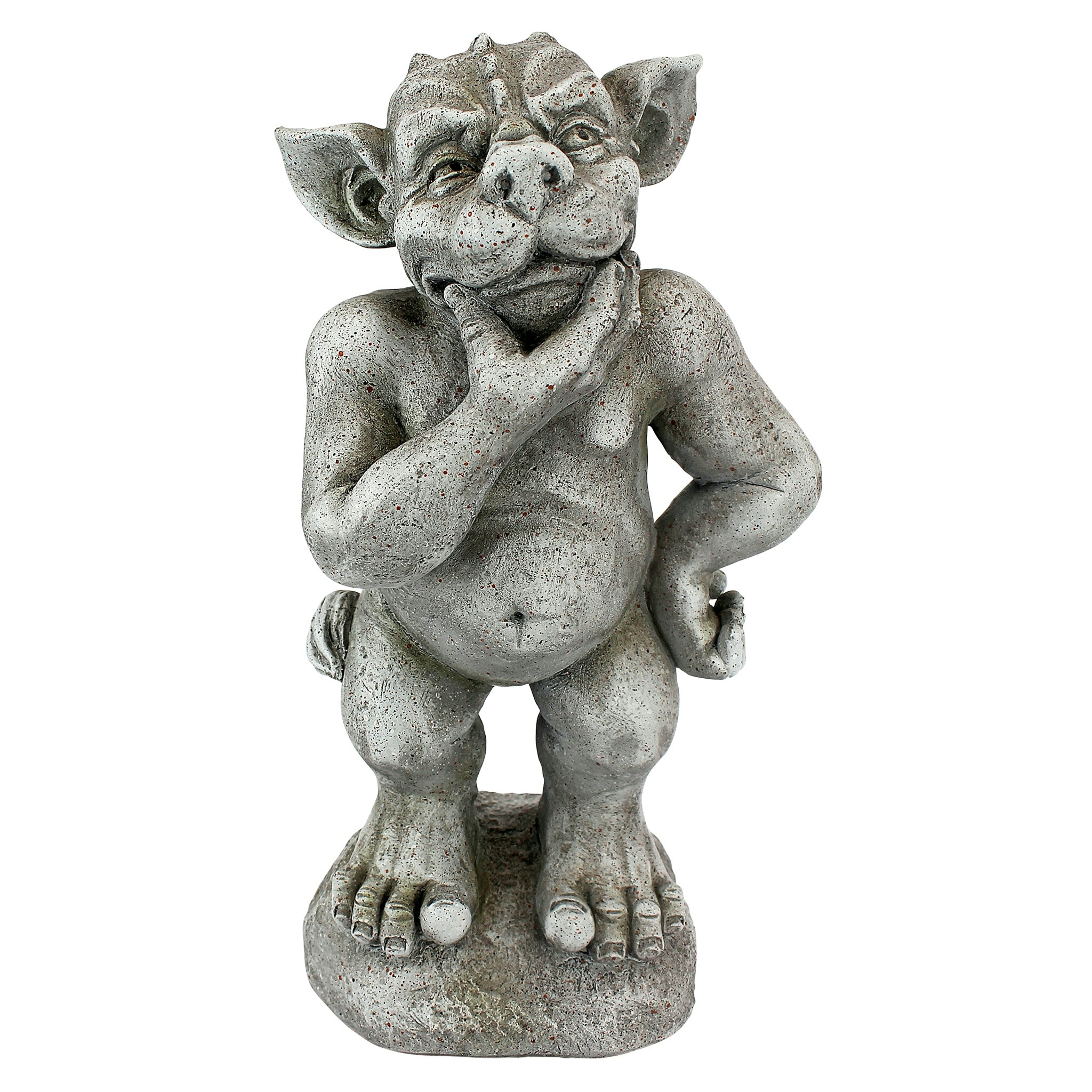Toscano - Plato the Ponderer Gothic Gargoyle Imp Statue