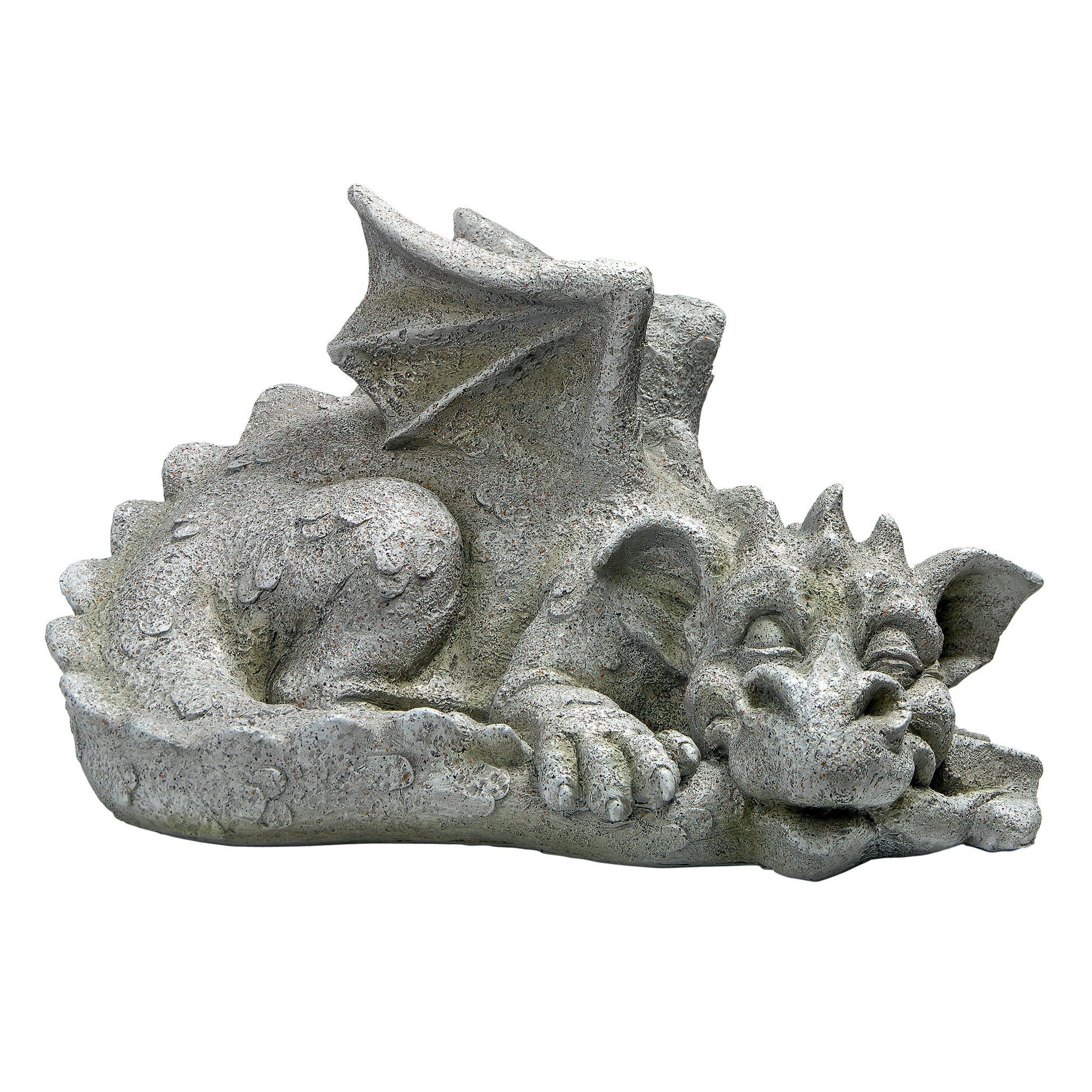 Toscano Blushing Babel the Bashful Dragon Statue - Medium