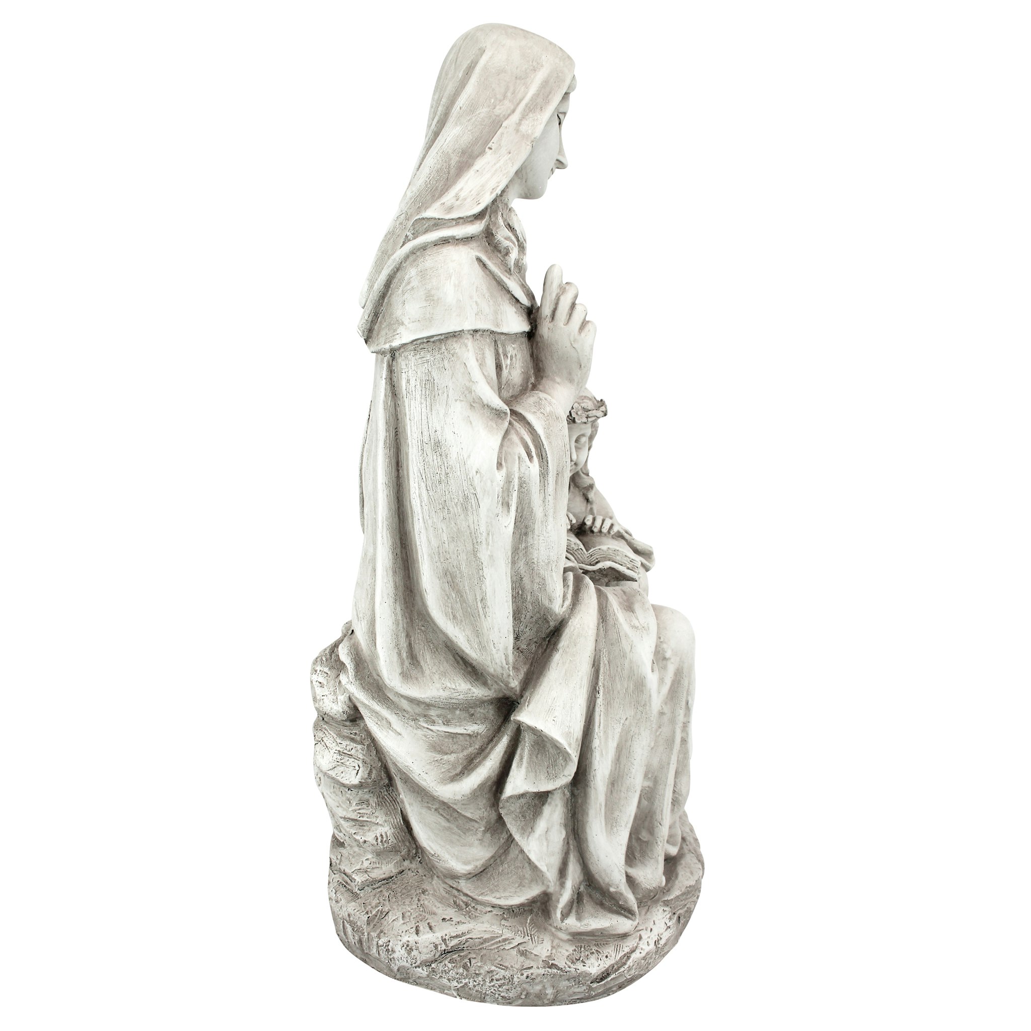 Toscano - Saint Anne with the Young MaryMother of Jesus Statue