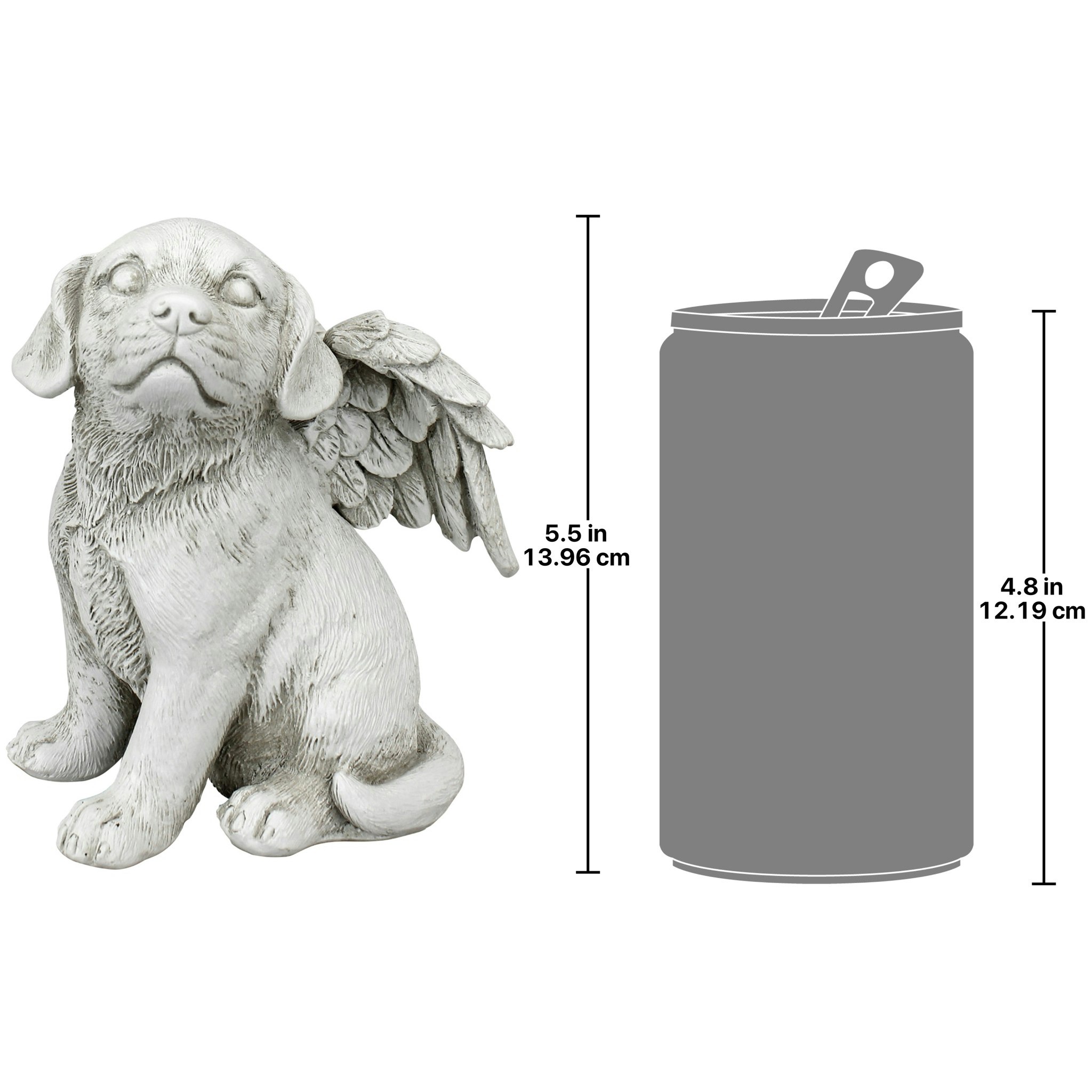 Toscano Loving Friend Memorial Pet Dog Statue - Medium