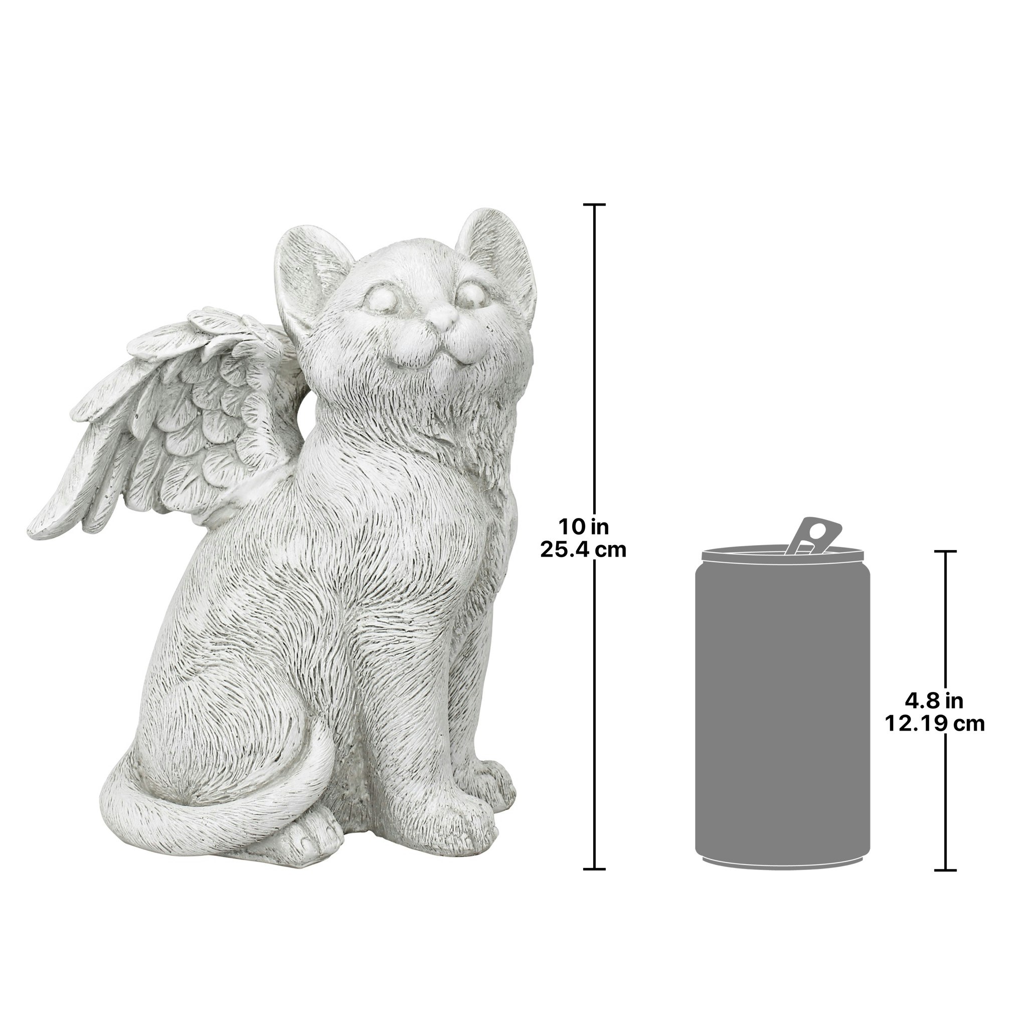 Toscano Loving Friend Memorial Pet Cat Statue - Large