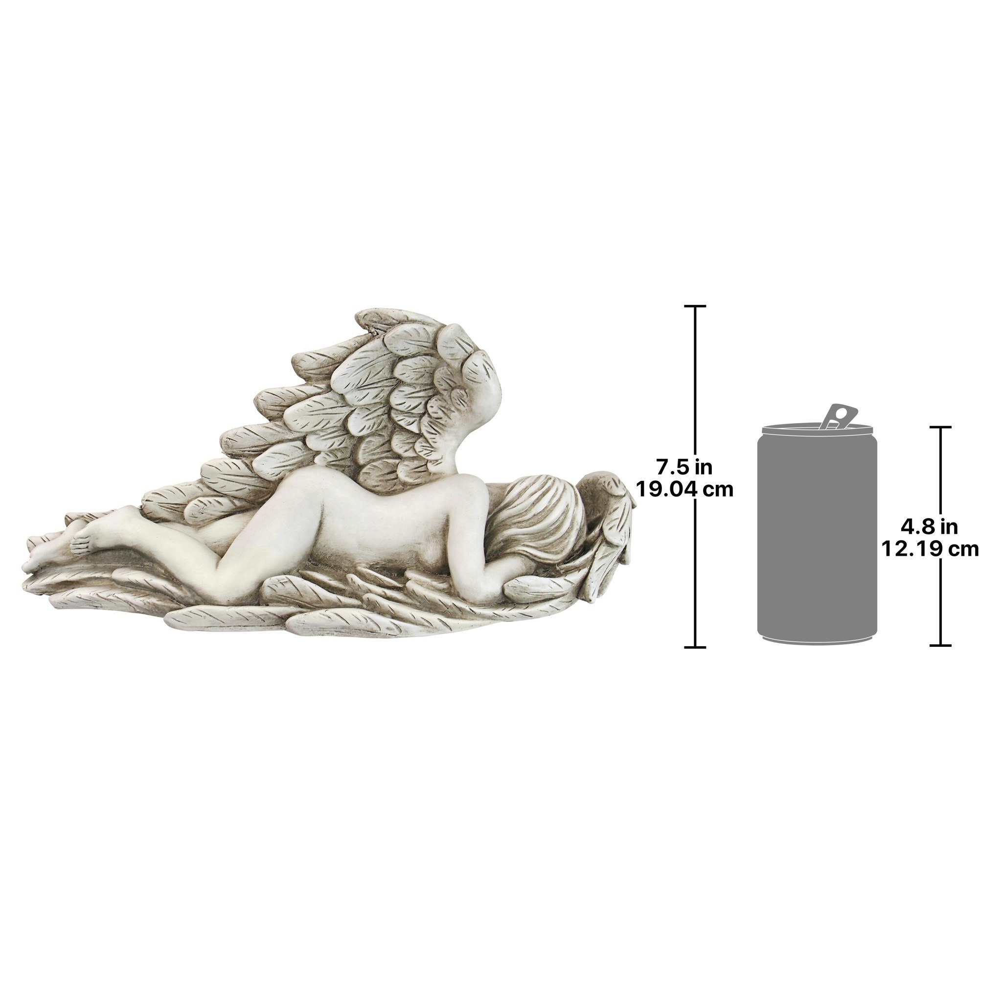 Toscano Divine Heartbreak Angel Statue - Medium