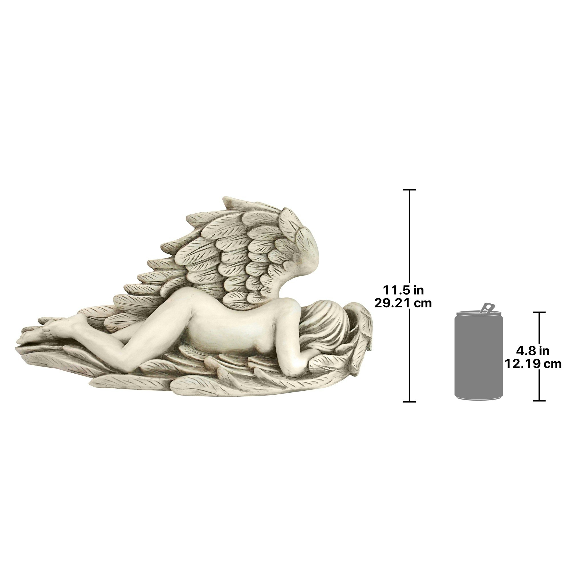 Toscano Divine Heartbreak Angel Statue - Large