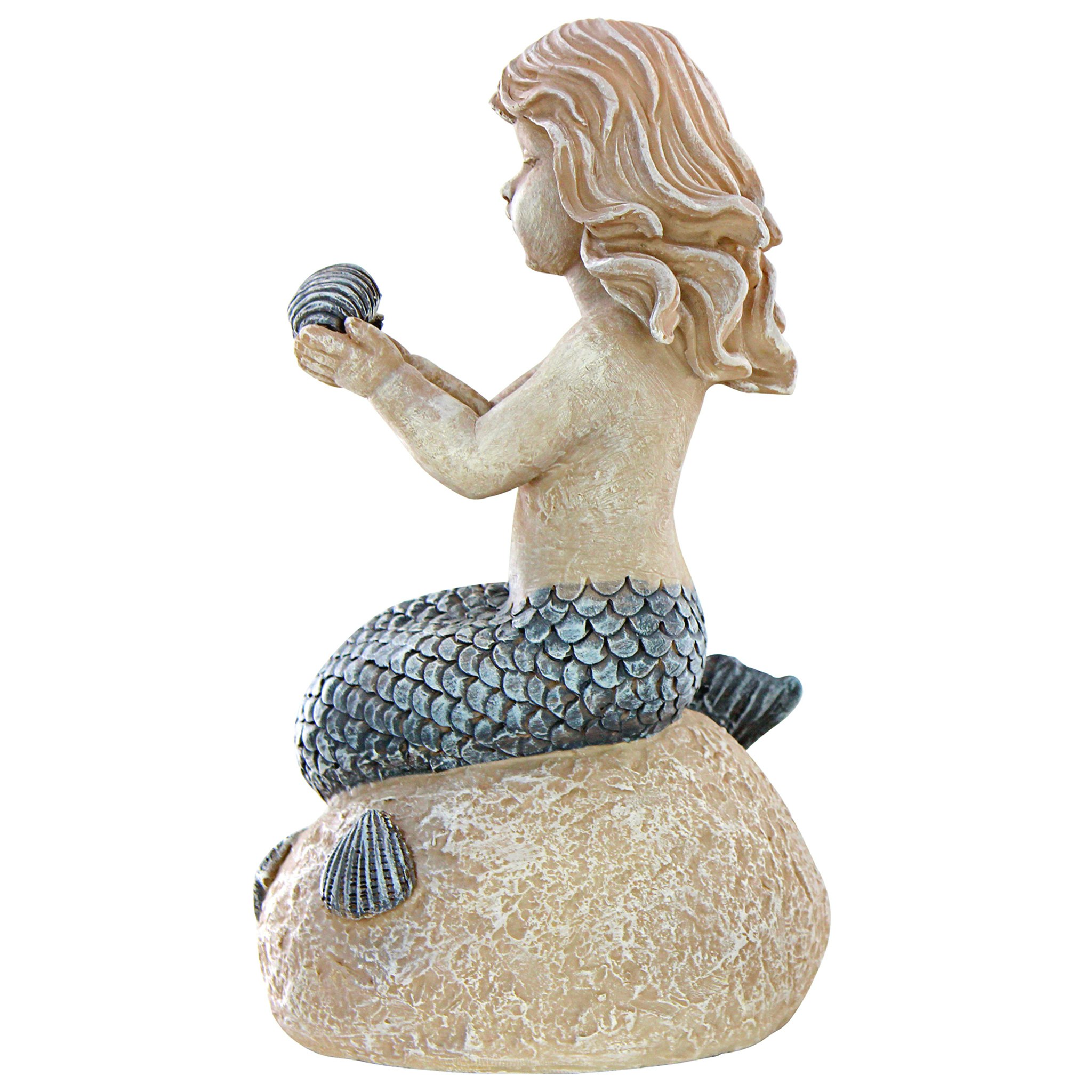 Toscano - Jewels of the Deep Mermaid Girl Statue