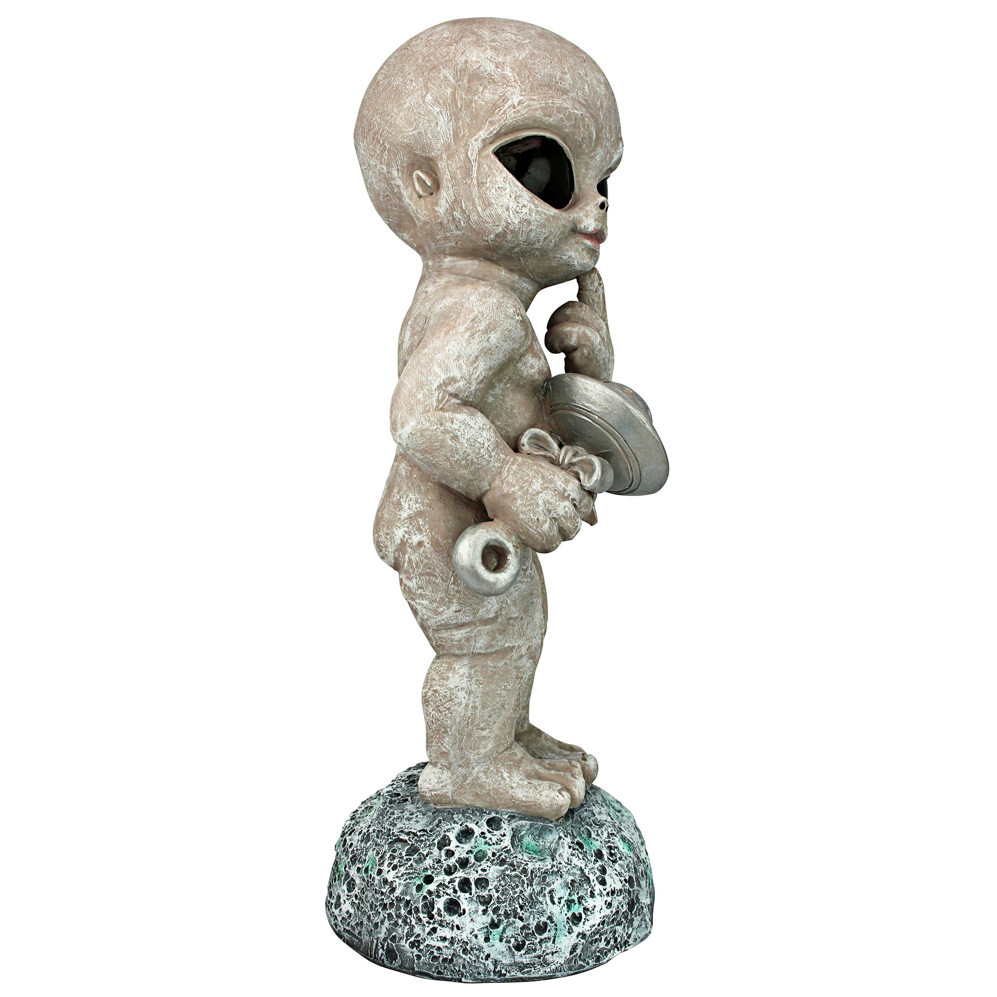 Toscano - Zeta the Toddler GrayRoswellian Baby Alien Statue