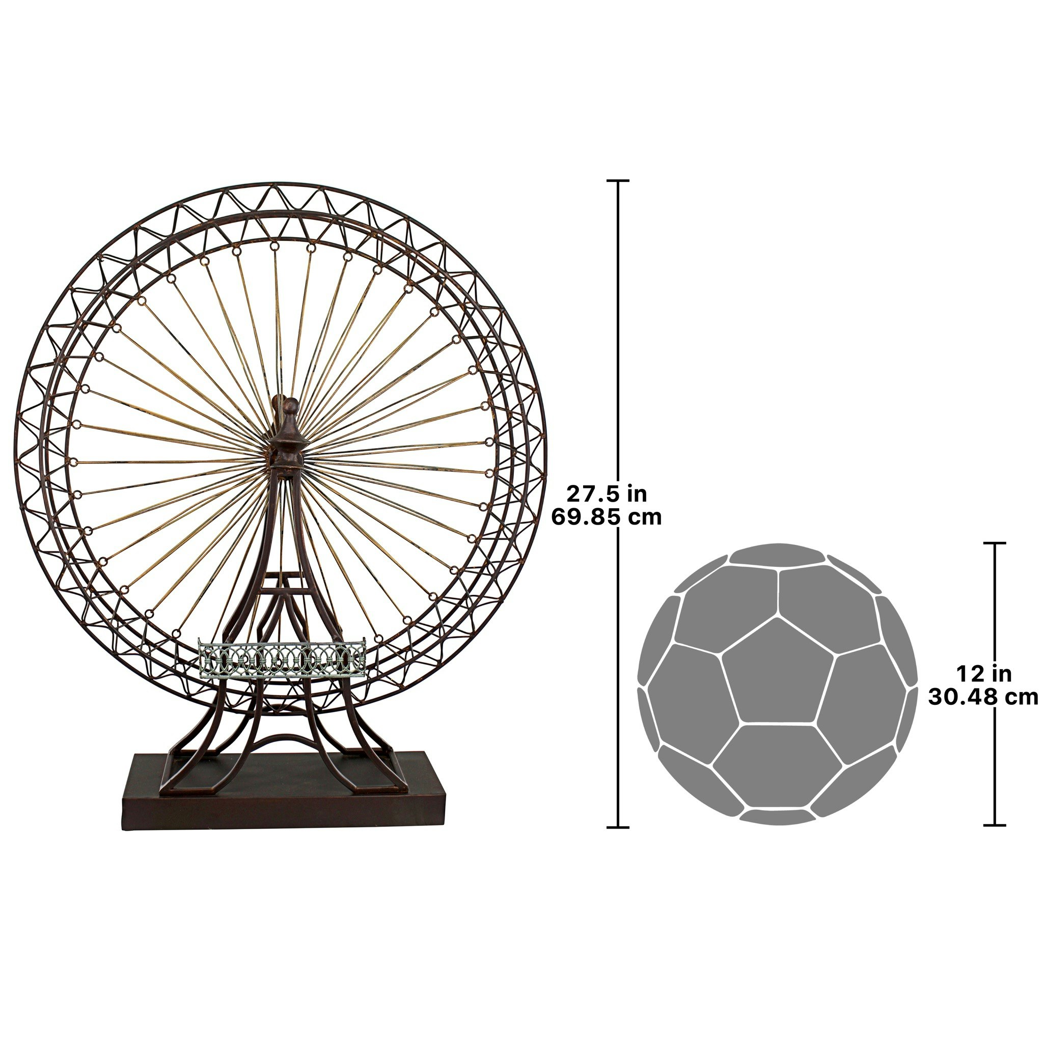 Toscano - The Grande Exposition Ferris Wheel Statue