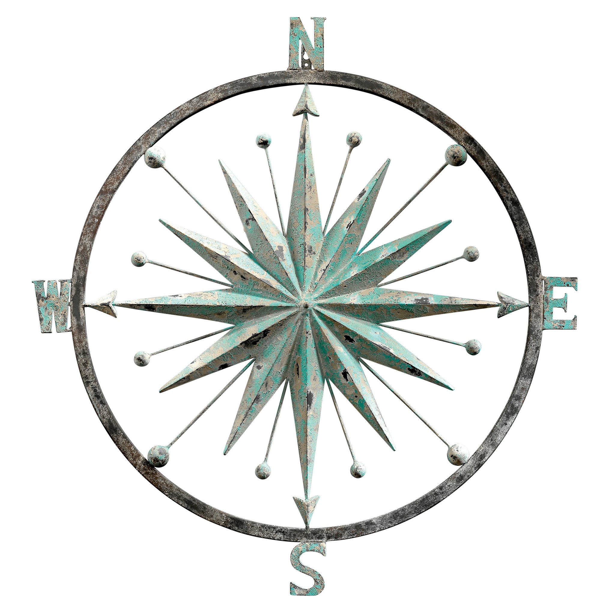 Toscano - Rose of the Winds Compass Rose Wall Sculpture