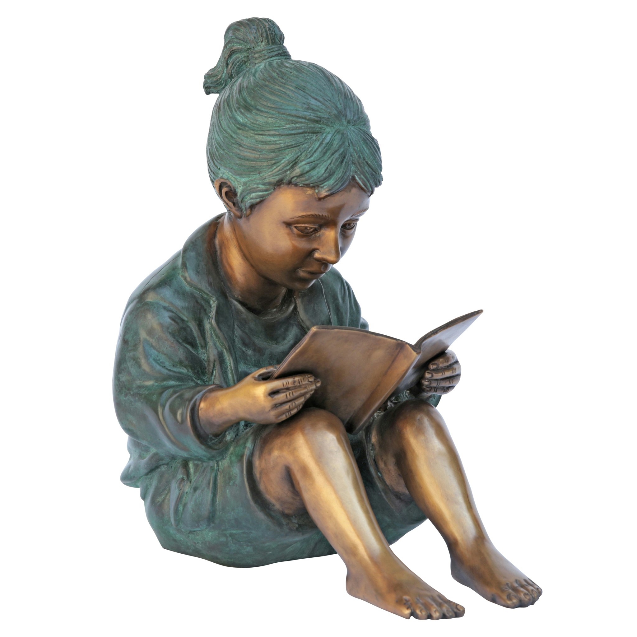 Toscano Story Book Garden Statue - Girl