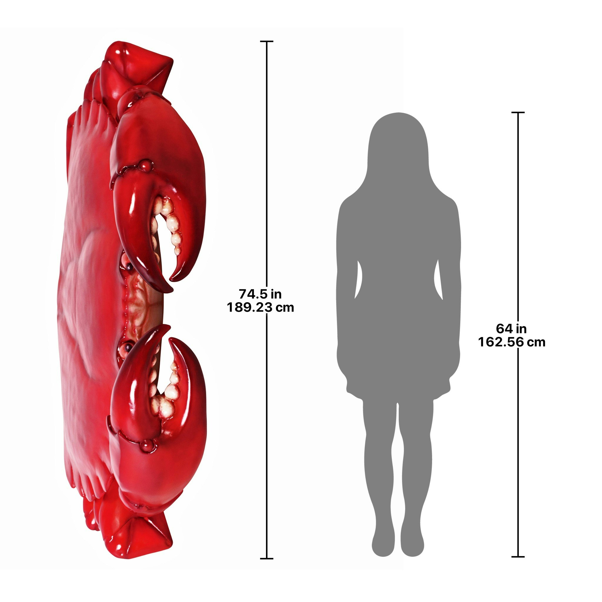 Toscano - Colossal Crustacean Grand-Scale Giant King Crab Statue