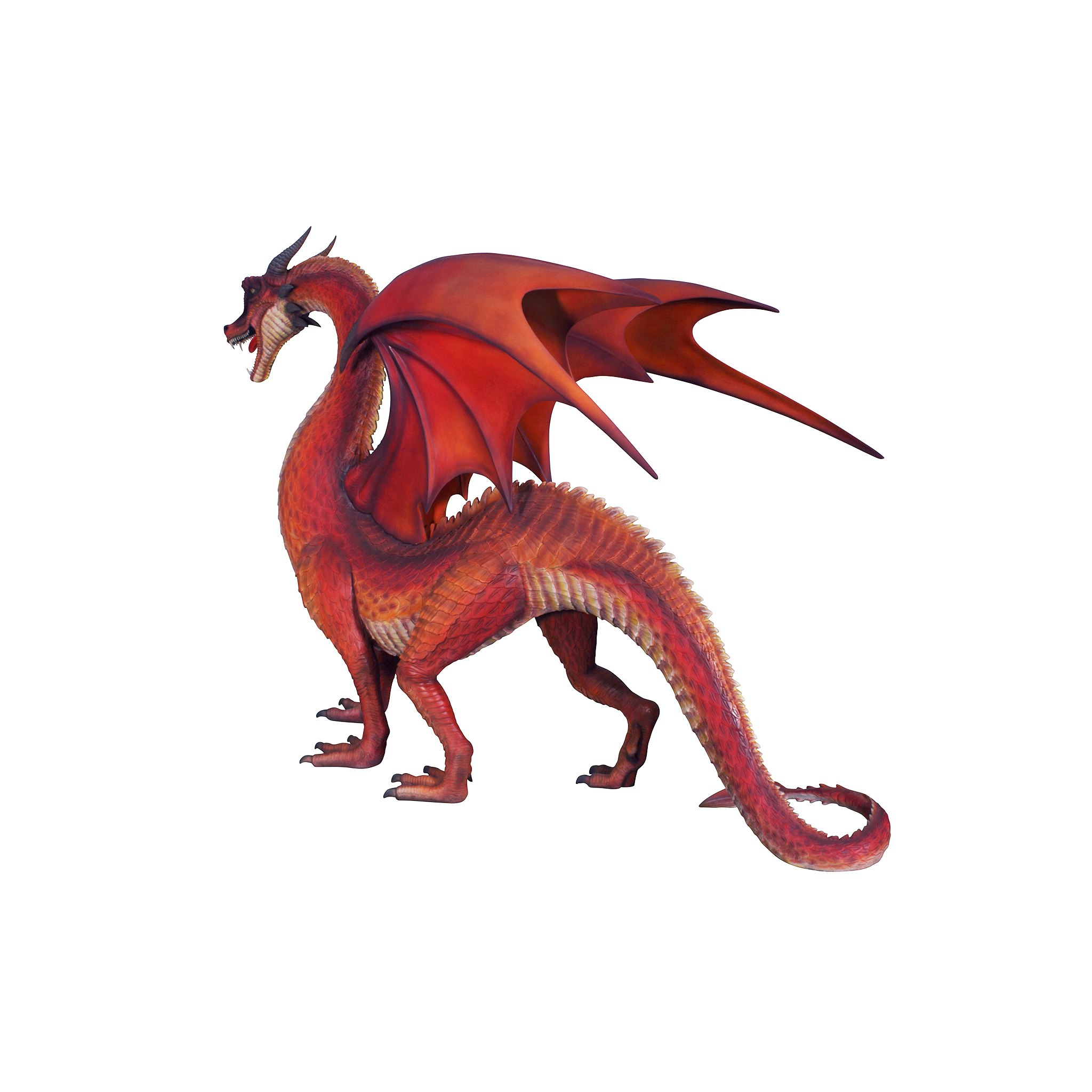 Toscano - The Red Welsh Dragon Giant Statue