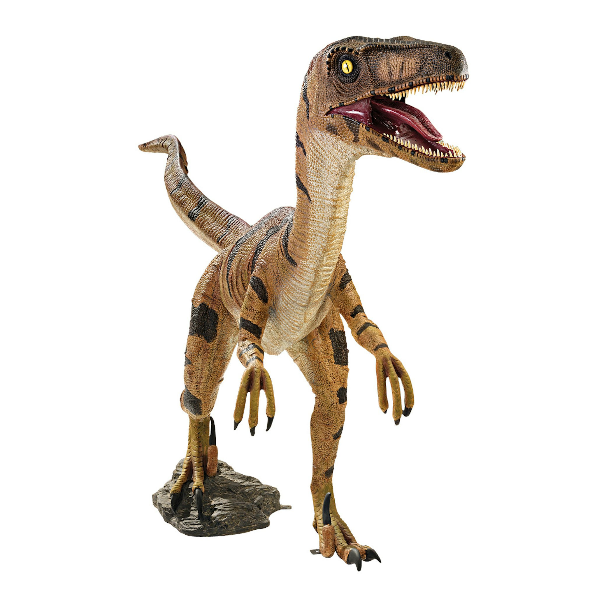 Toscano - Velociraptor Jurassic-sized Dinosaur Statue