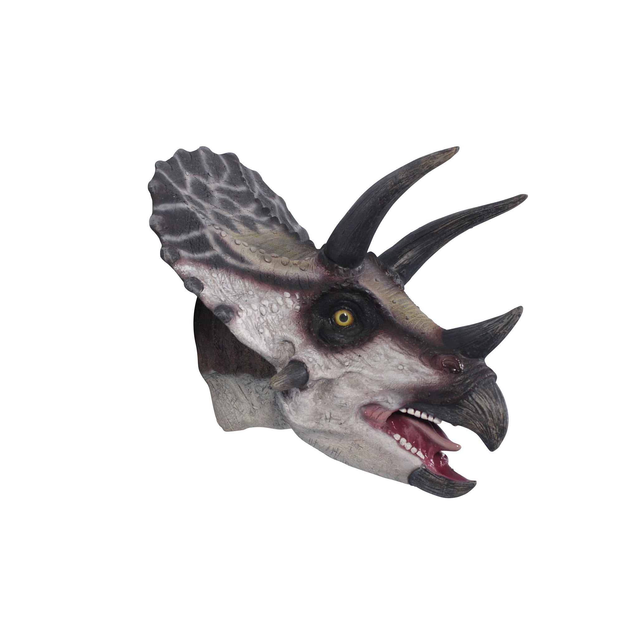 Toscano - Scaled Triceratops Dinosaur Wall Trophy