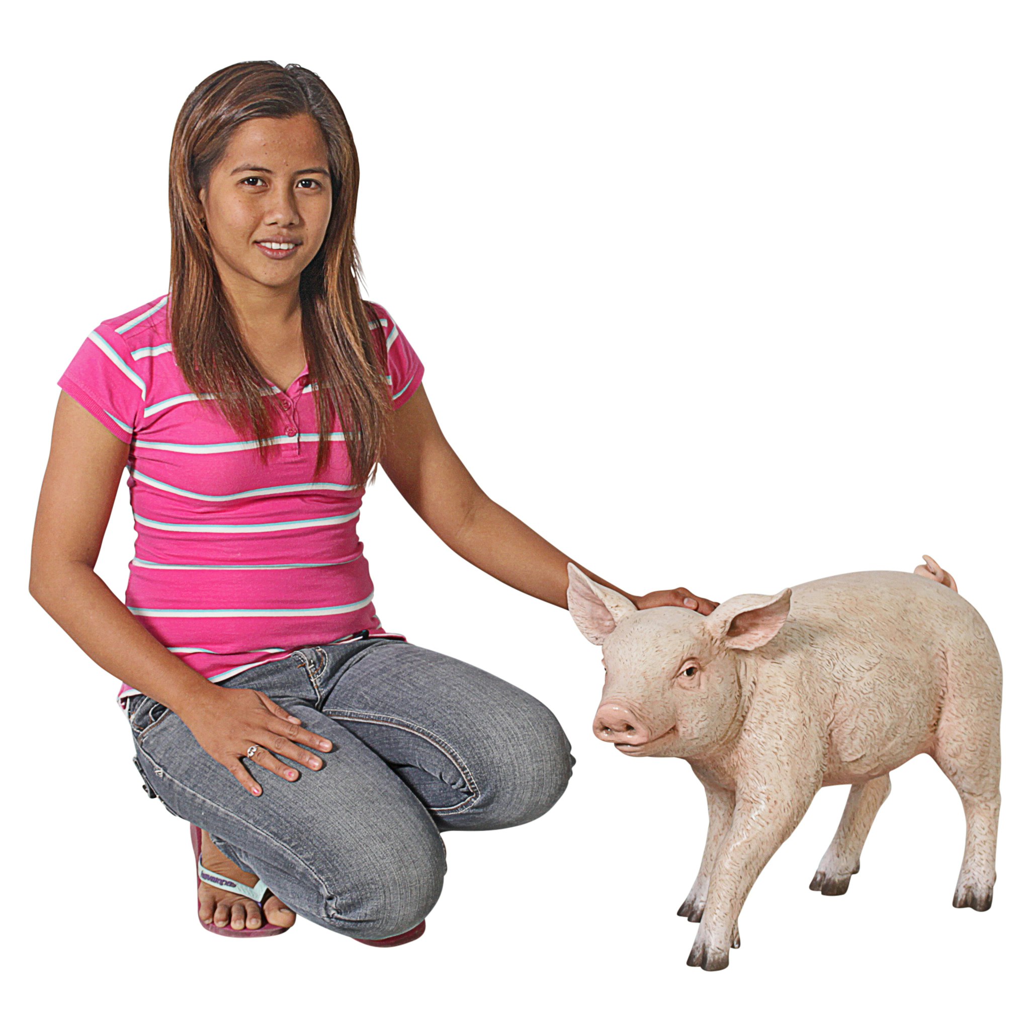 Toscano - Piglet PorkerBaby Hog Statue