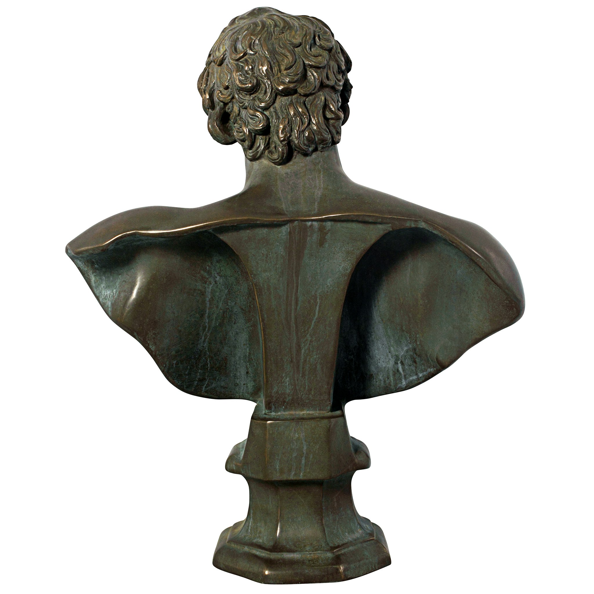 Toscano - AntinousBeloved of Roman Emperor Hadrian Bust Statue