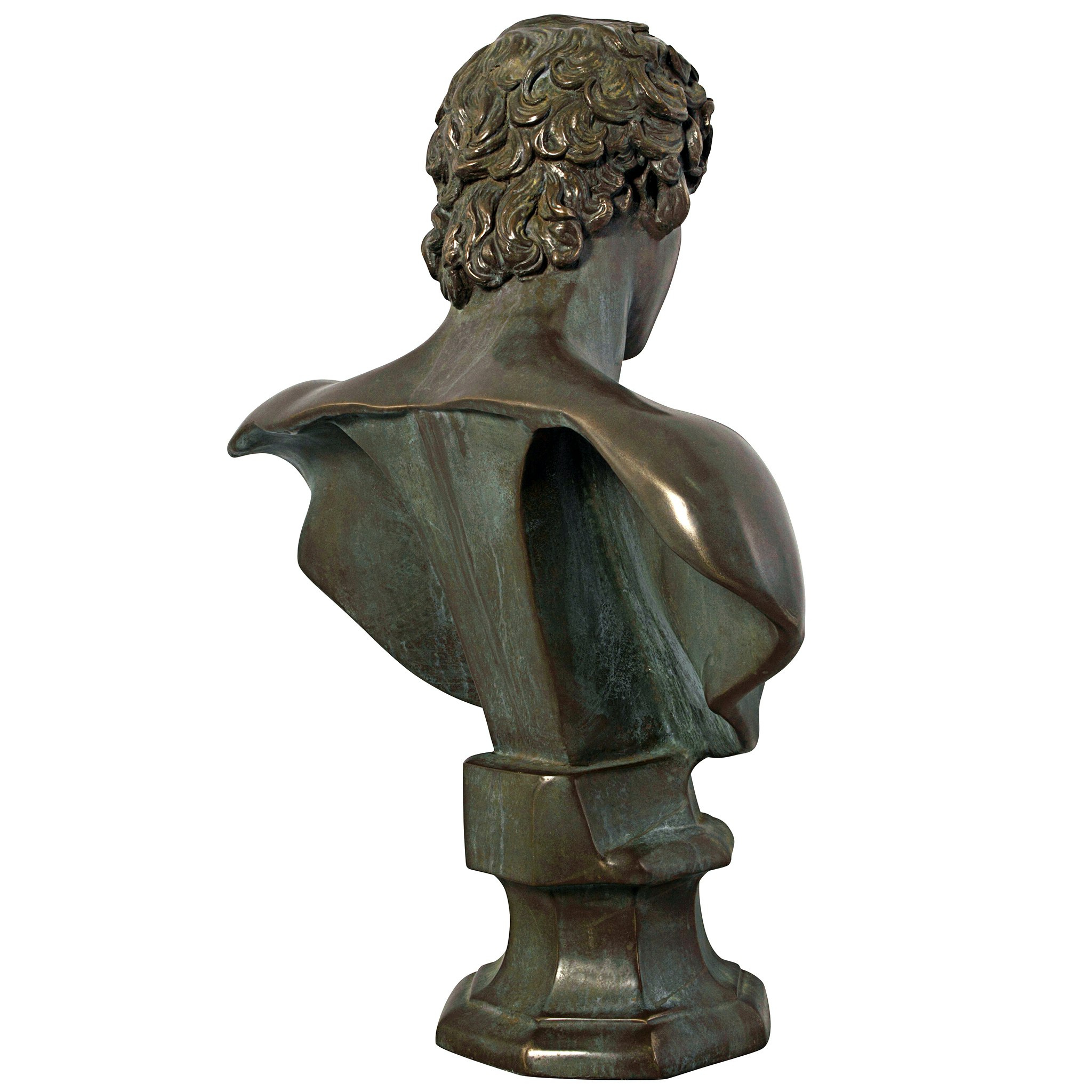 Toscano - AntinousBeloved of Roman Emperor Hadrian Bust Statue