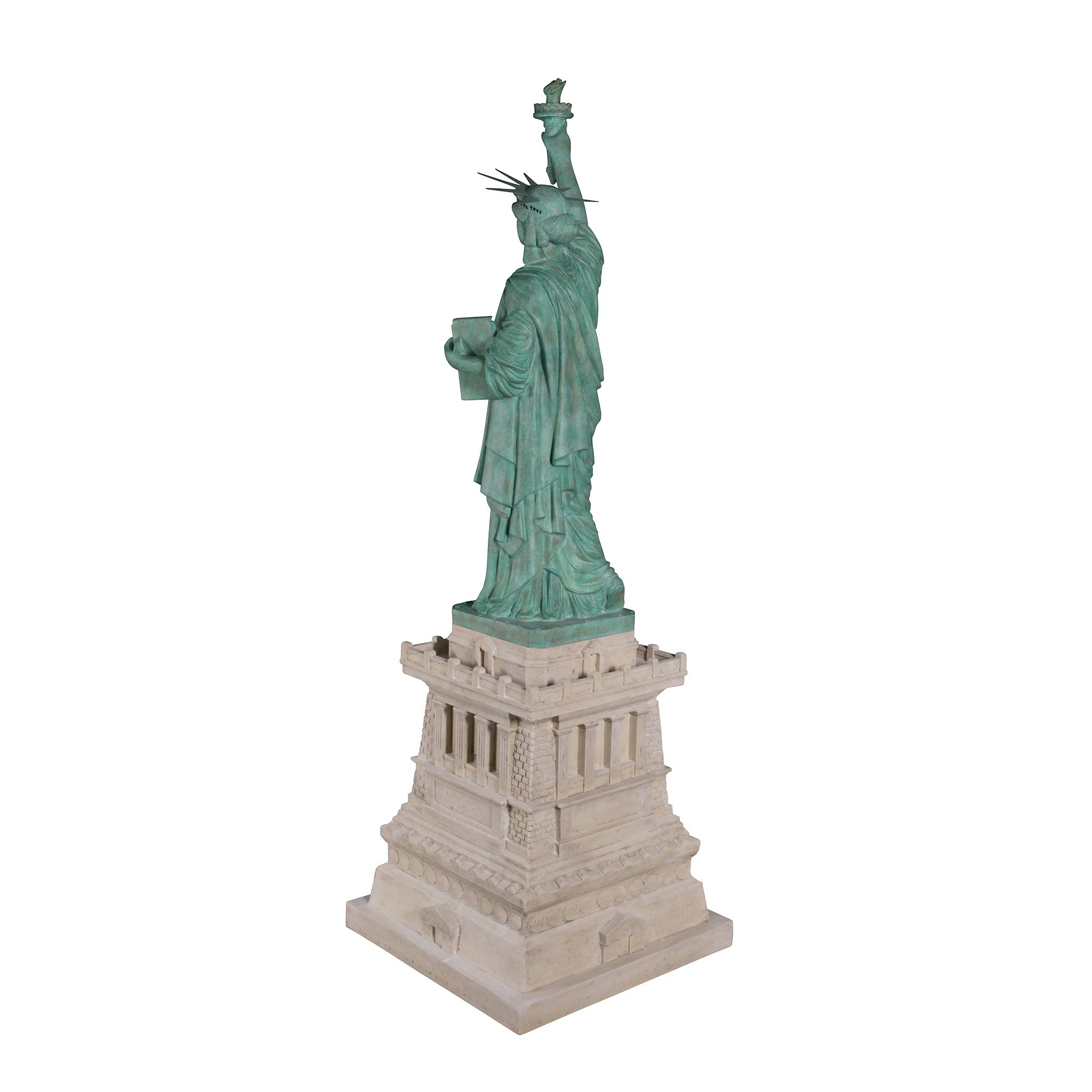 Toscano - Liberty Enlightening the World Grand-Scale Statue on Pedestal