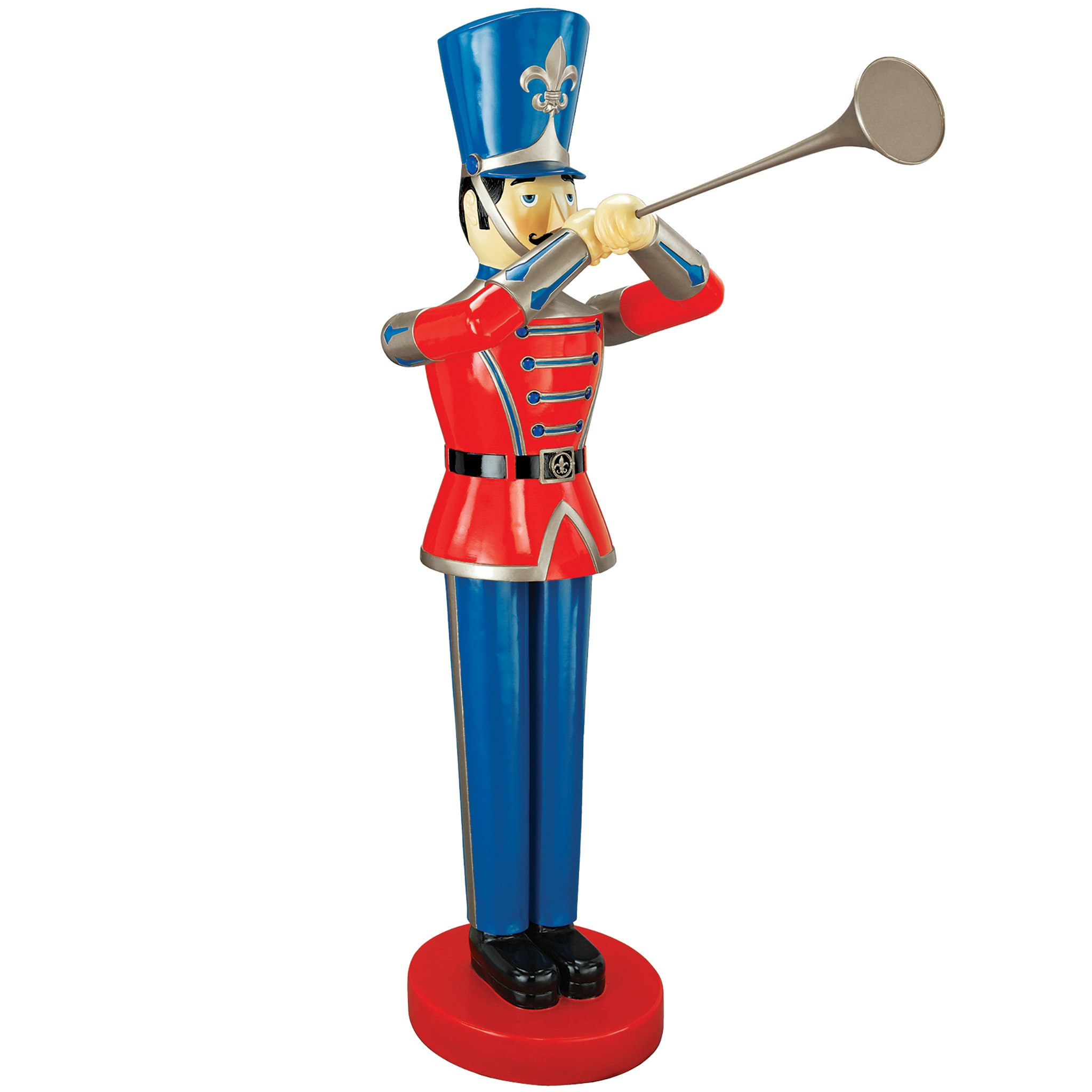 Toscano Trumpeting Soldier Statue - Medium