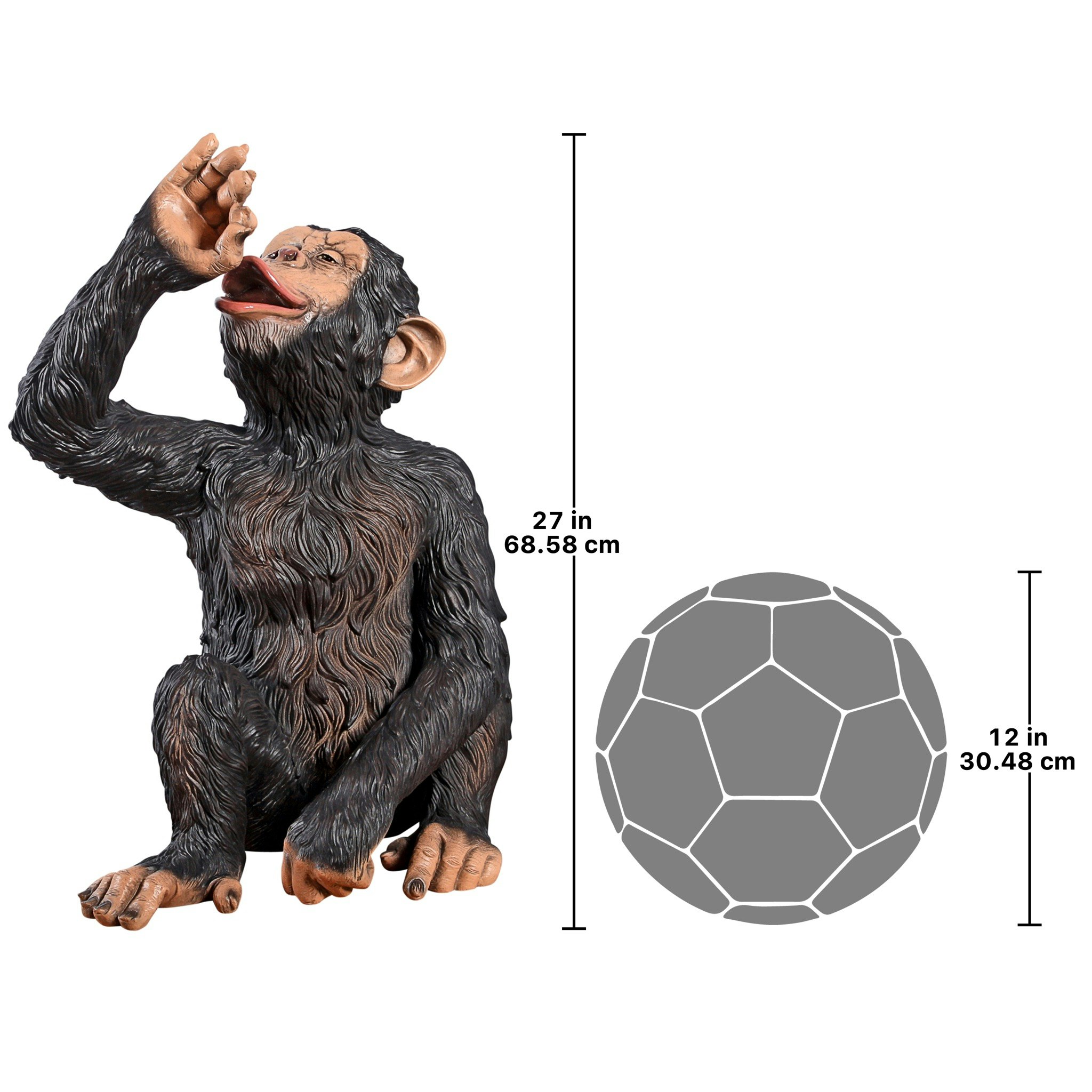 Toscano - Anisetta Liqueur Drinking Monkey Statue