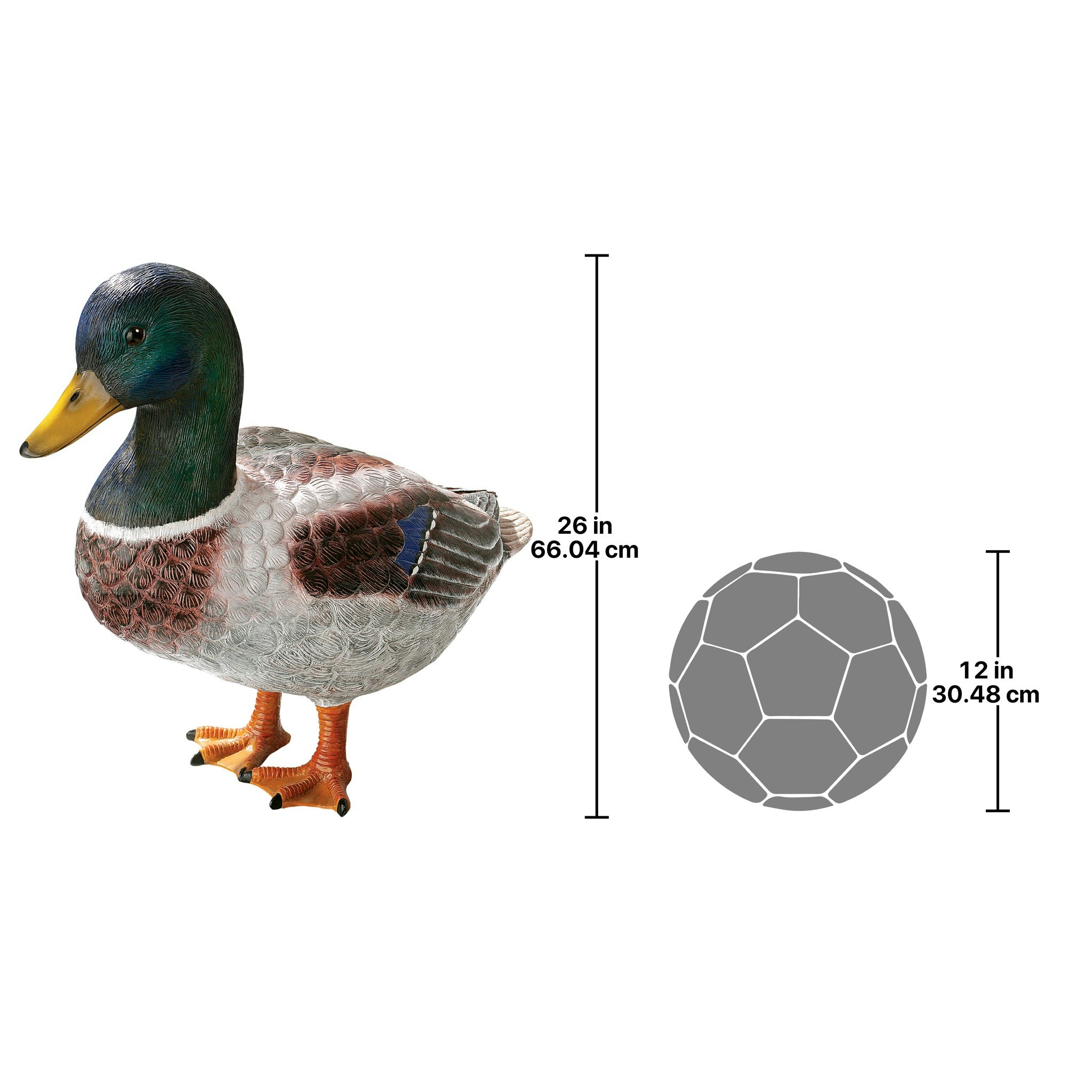 Toscano - Massive Mallard Duck Statue