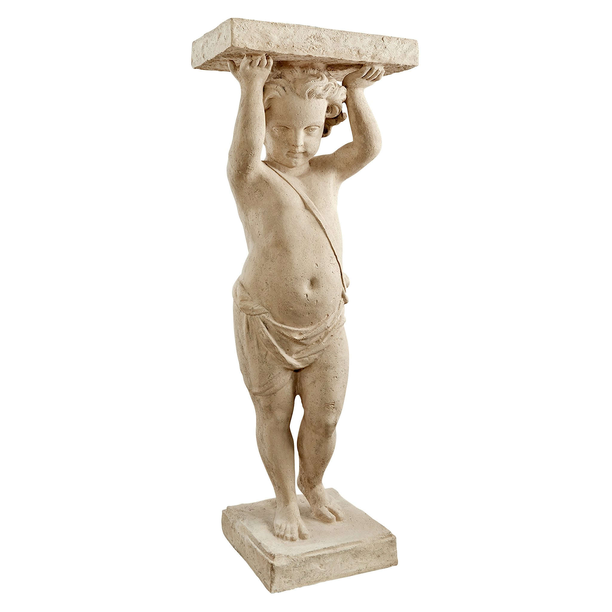 Toscano - Royal Palace Of Caserta Cherub Pedestal