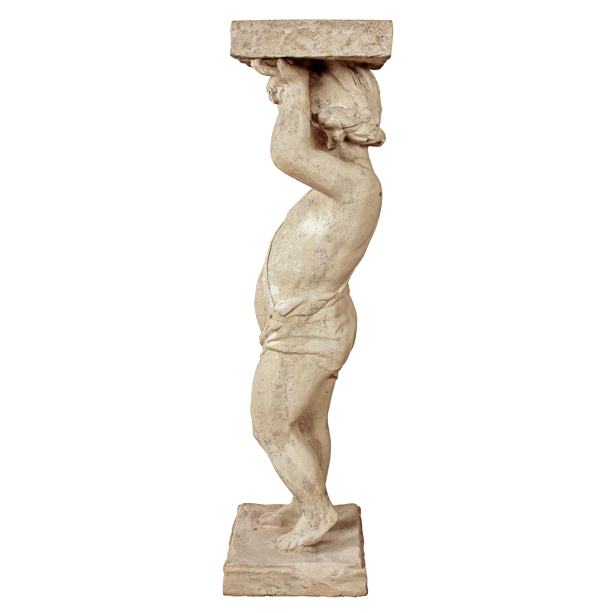 Toscano - Royal Palace Of Caserta Cherub Pedestal