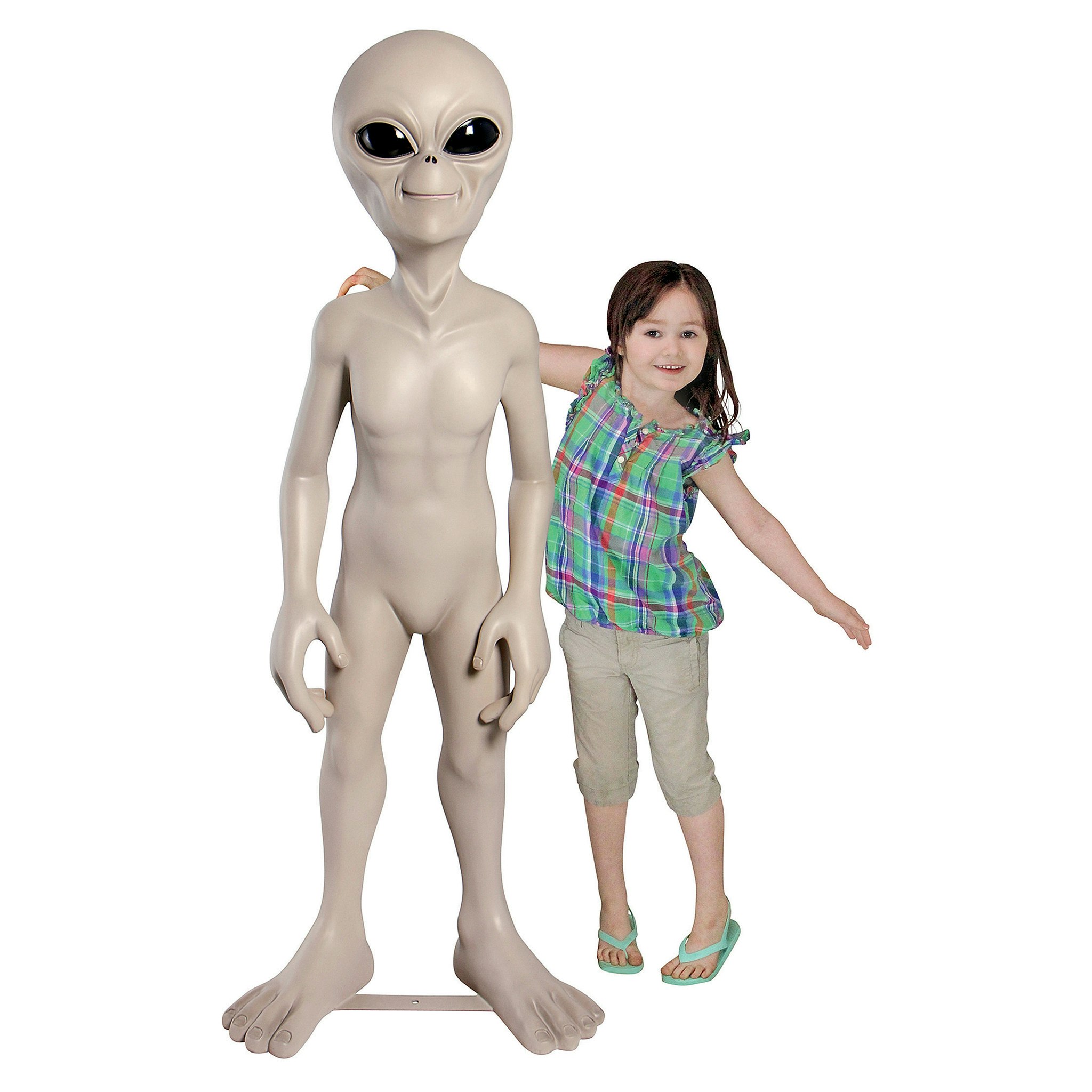 Toscano The Out-of-this-World Alien Extra Terrestrial Statue - Giant